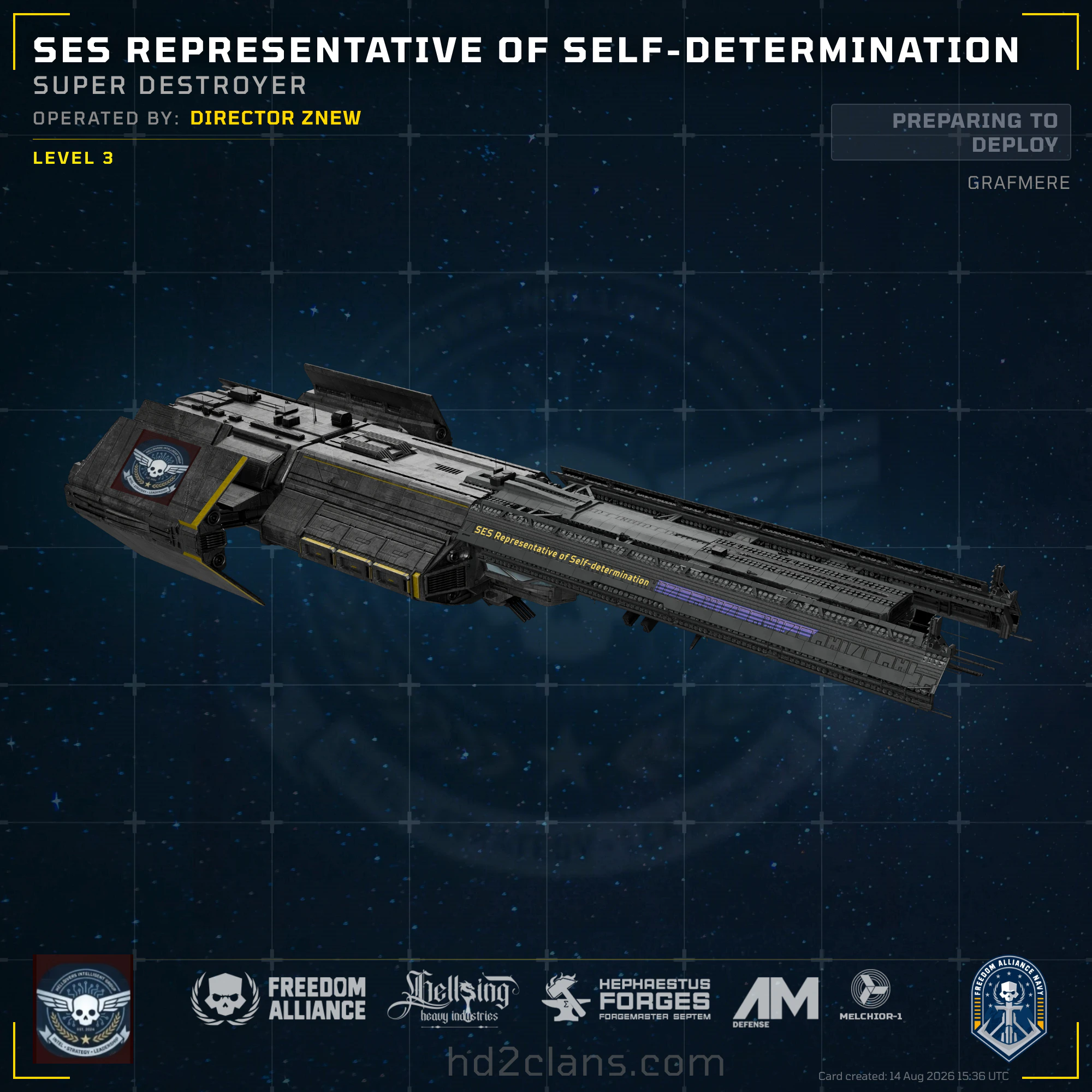 SES Representative of Self-Determination