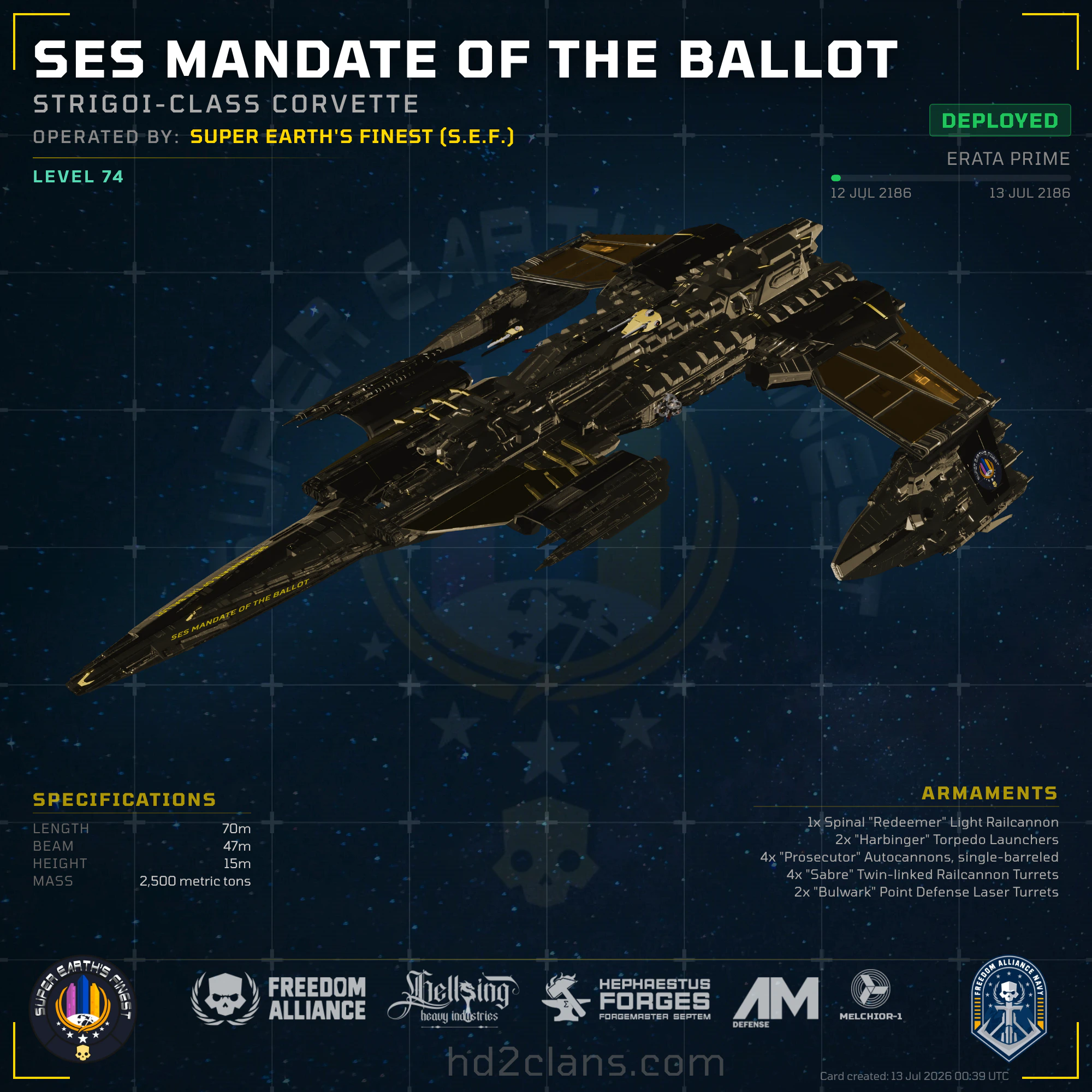 SES Mandate of The Ballot