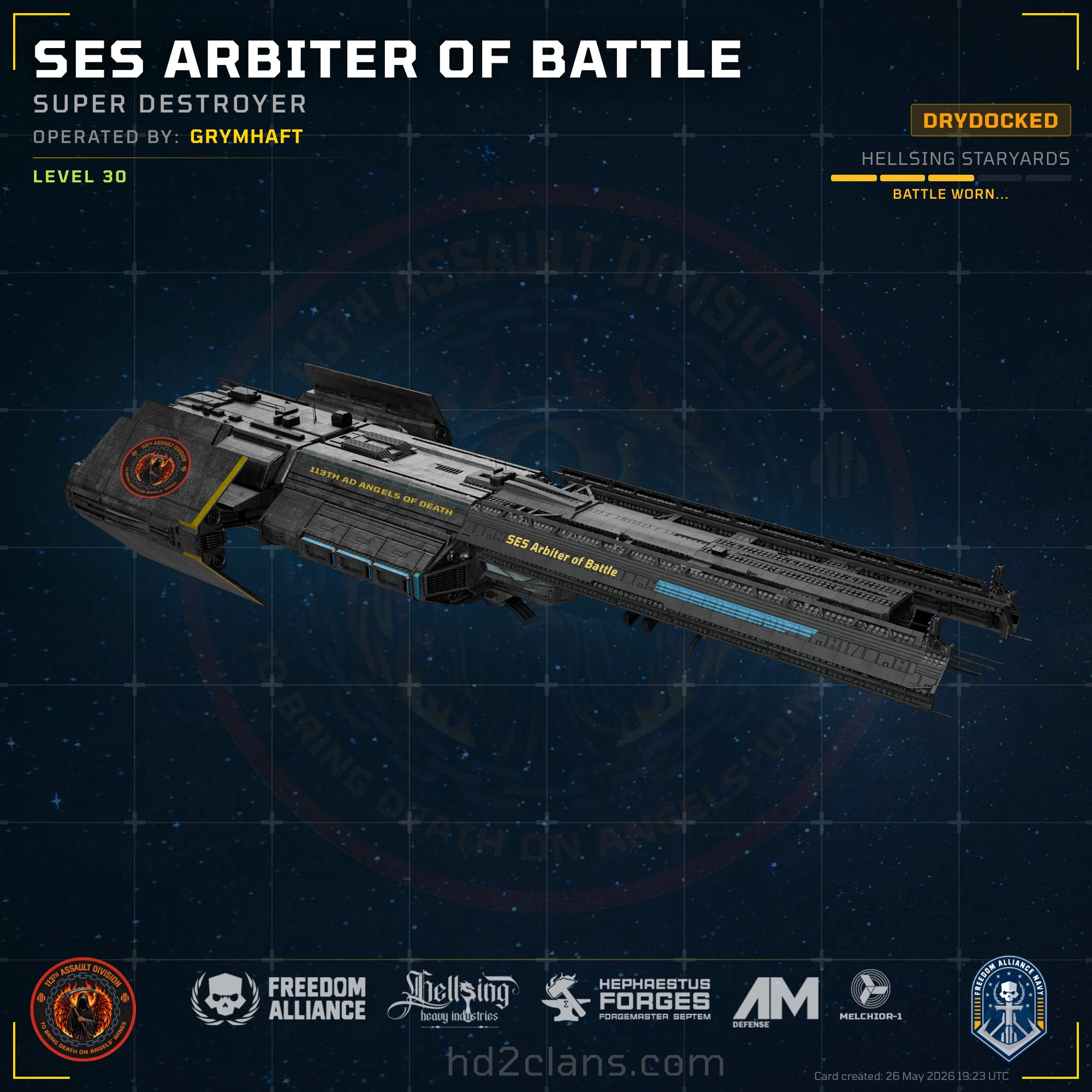 SES Arbiter of Battle