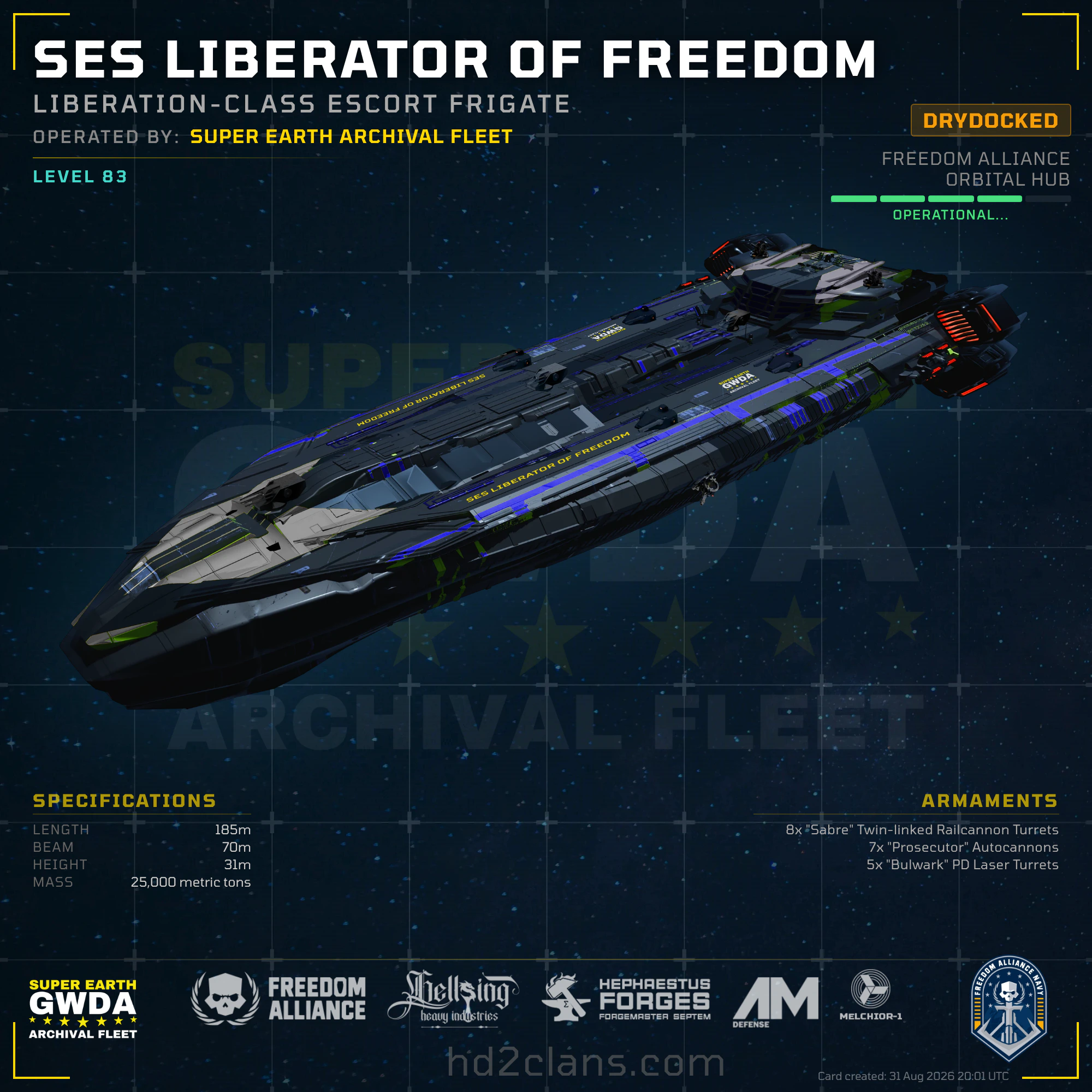 SES Liberator of Freedom
