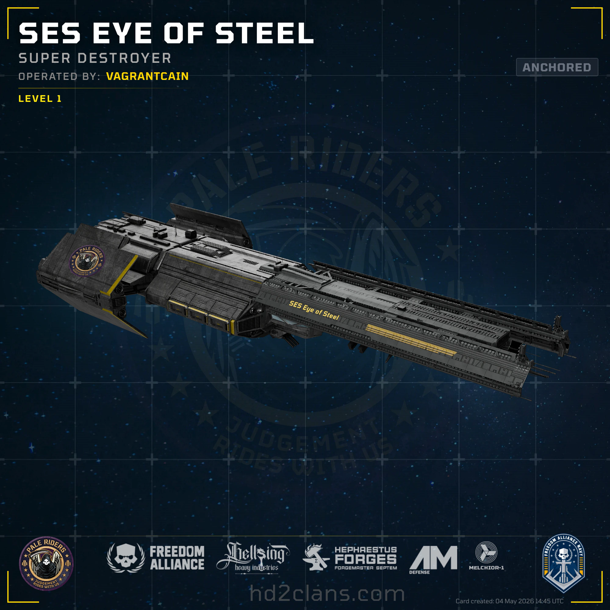 SES Eye of Steel