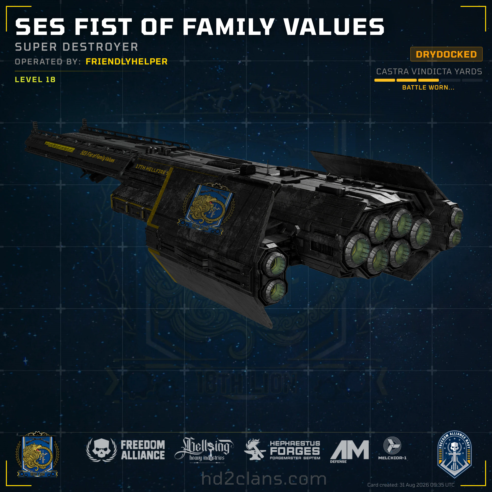 SES Fist of Family Values