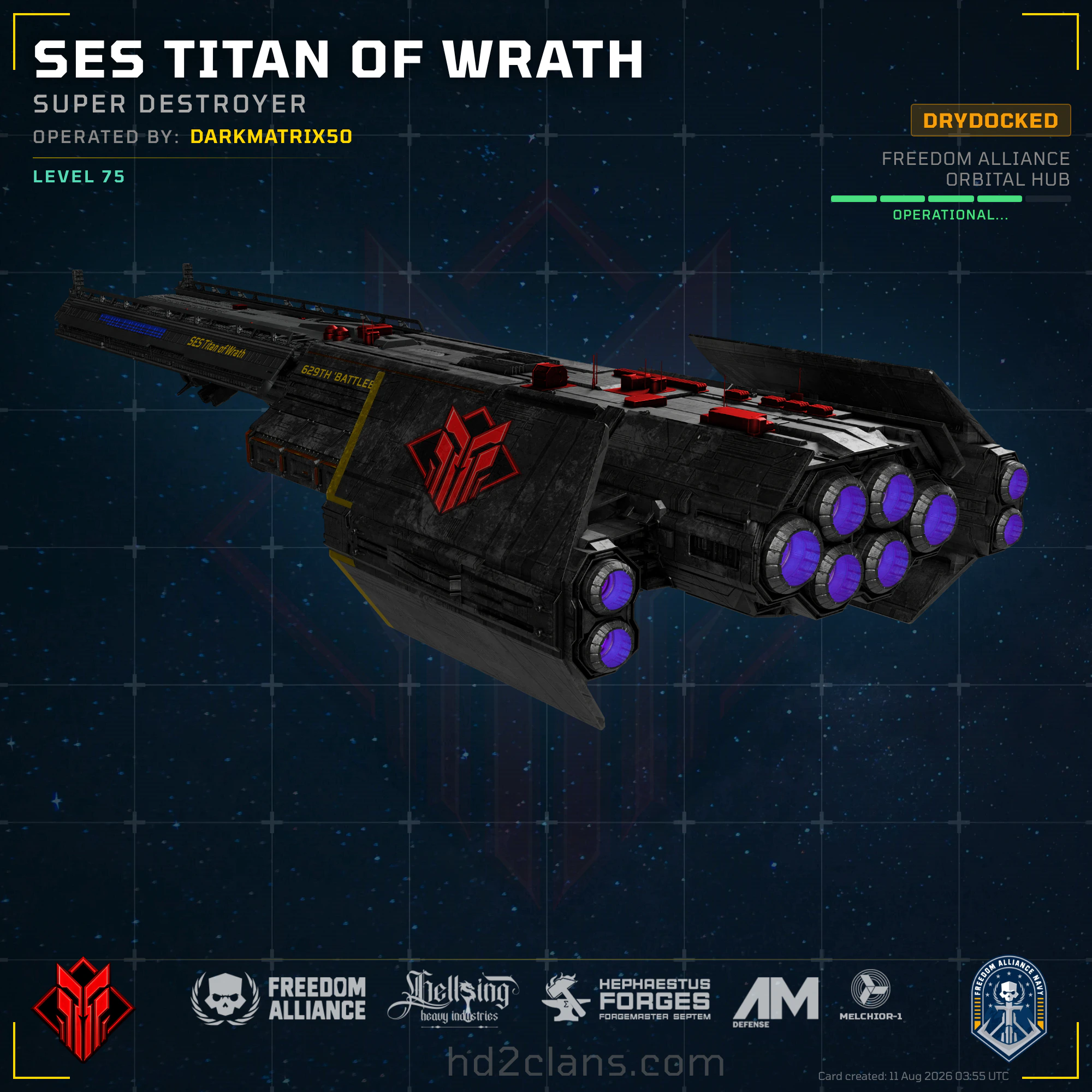 SES Titan of Wrath