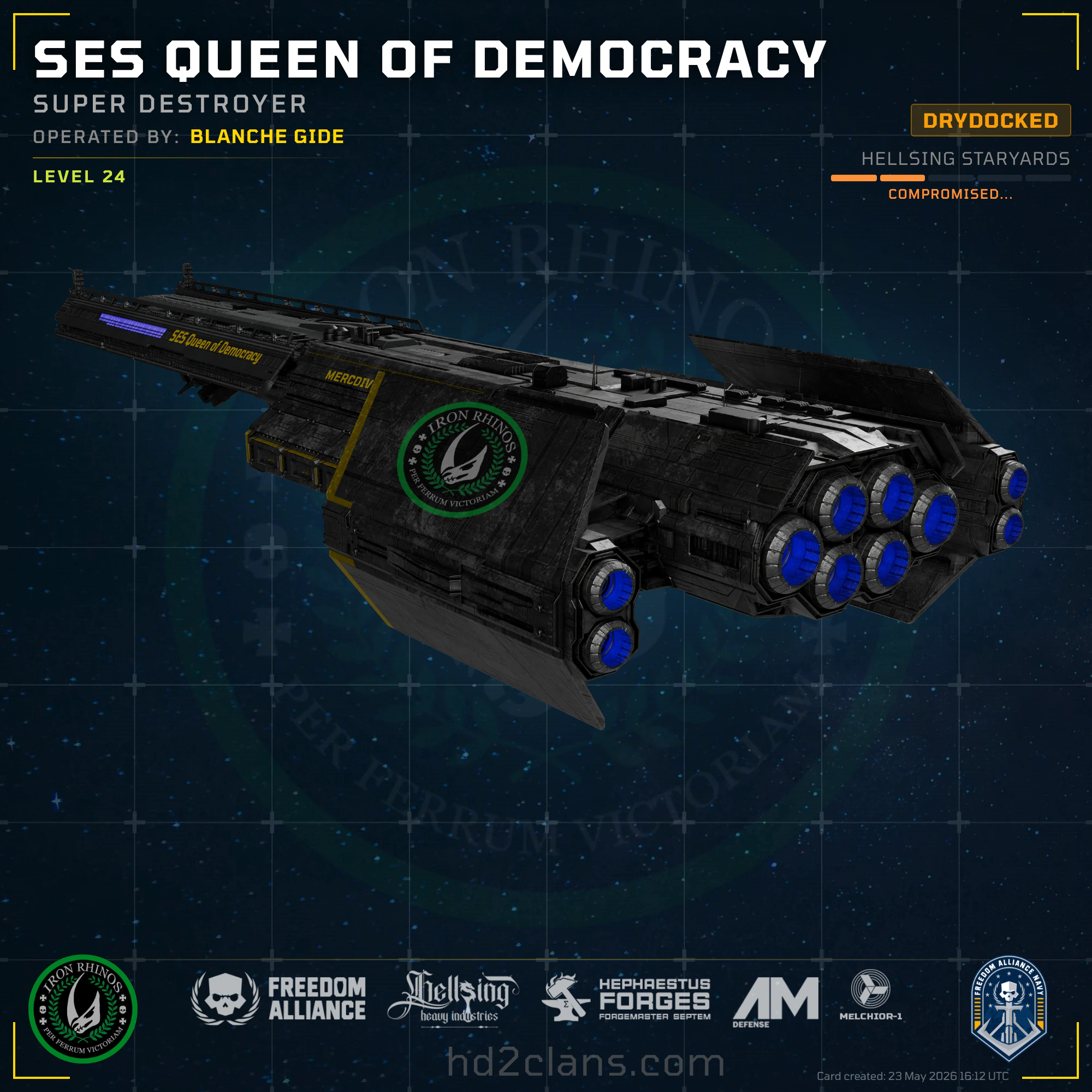 SES Queen of Democracy