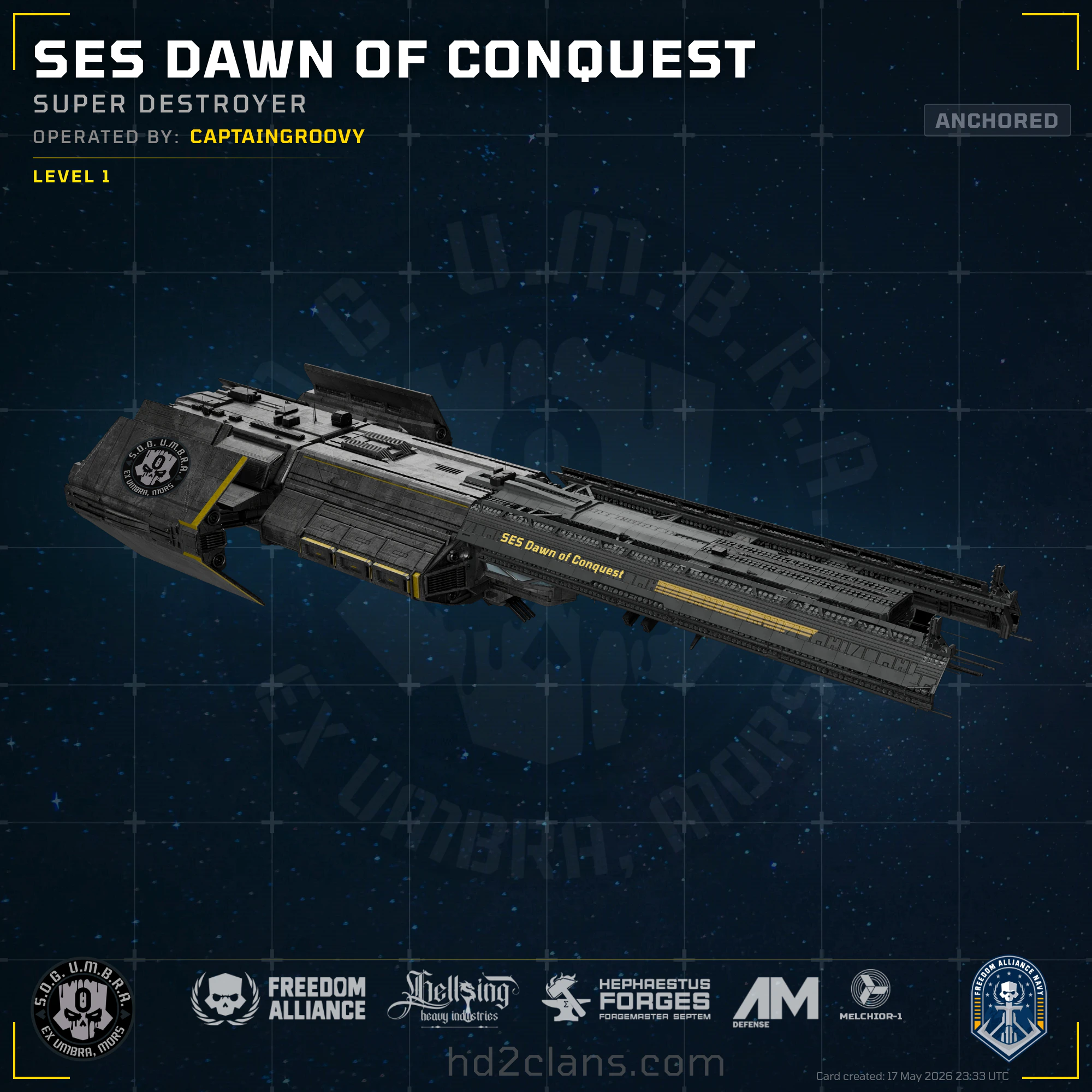 SES Dawn of Conquest