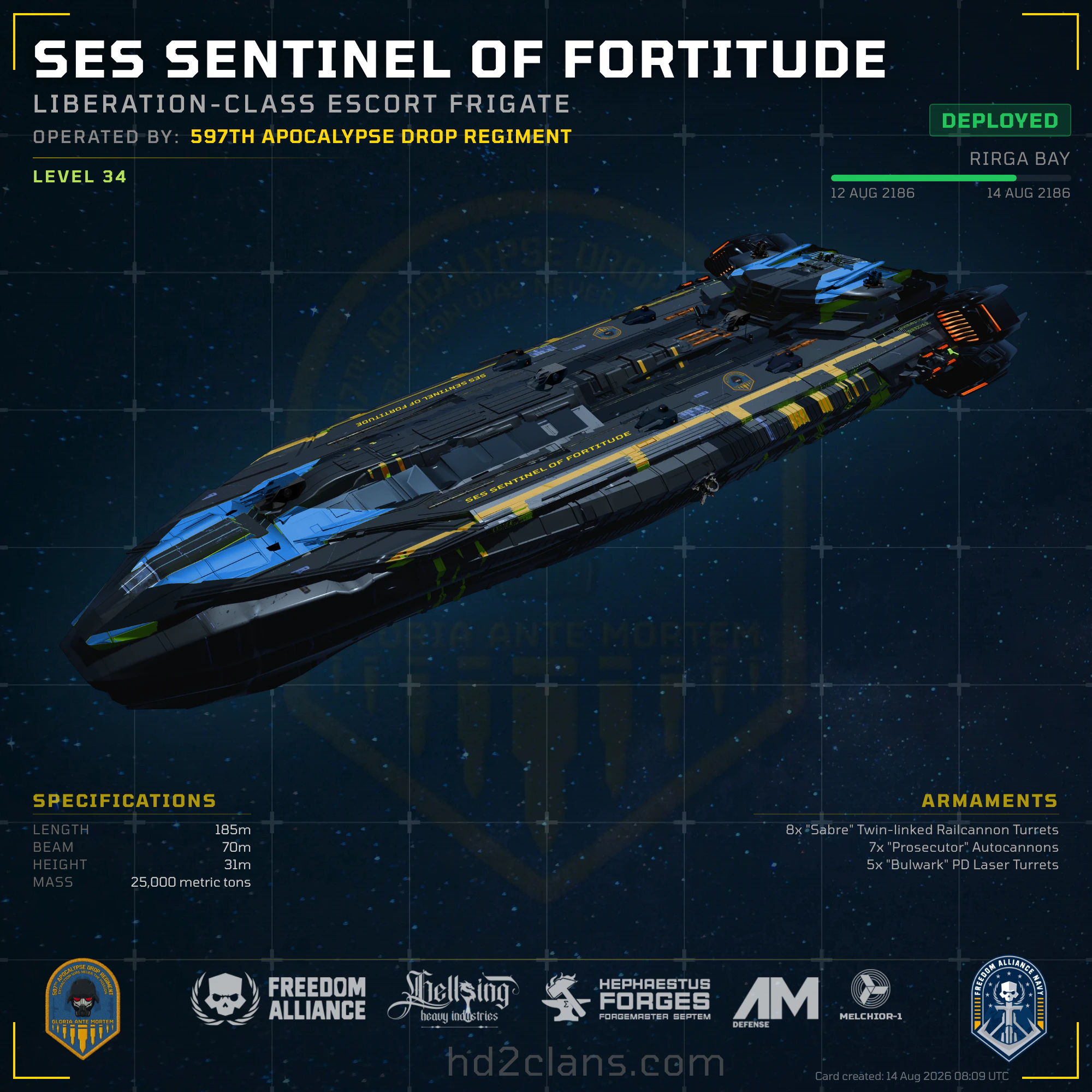 SES Sentinel of Fortitude