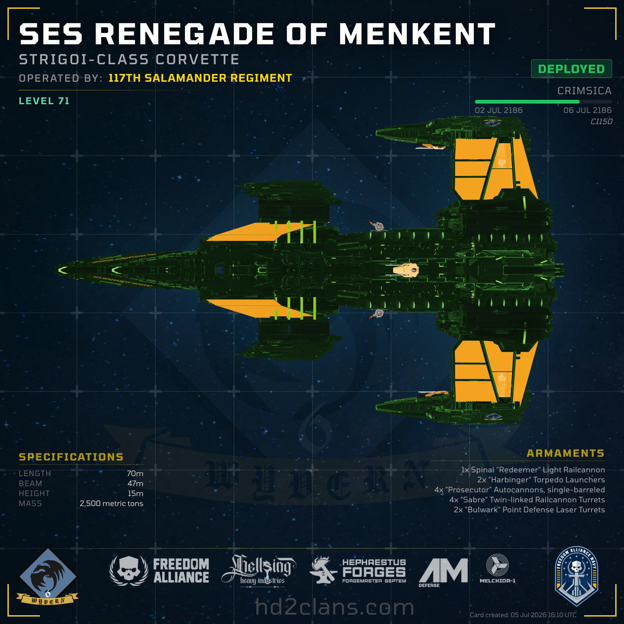 SES Renegade of Menkent