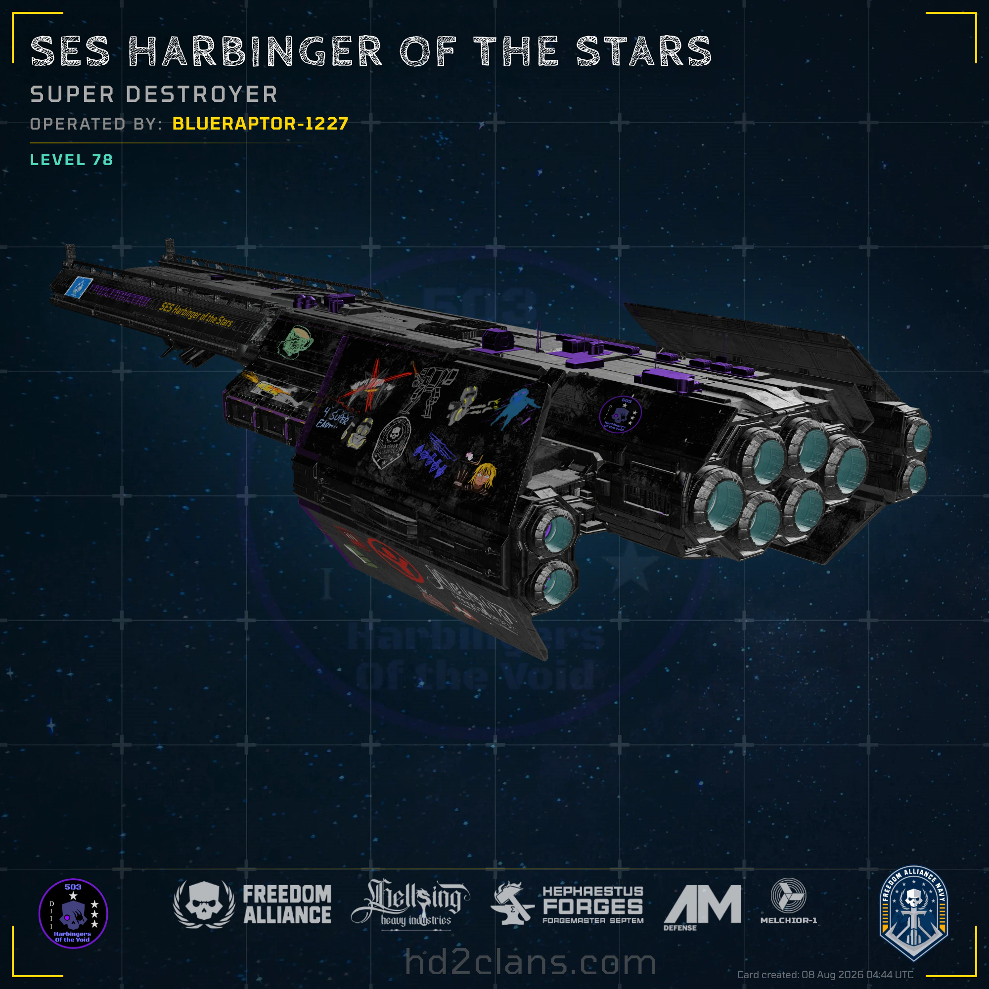 SES Harbinger of the Stars
