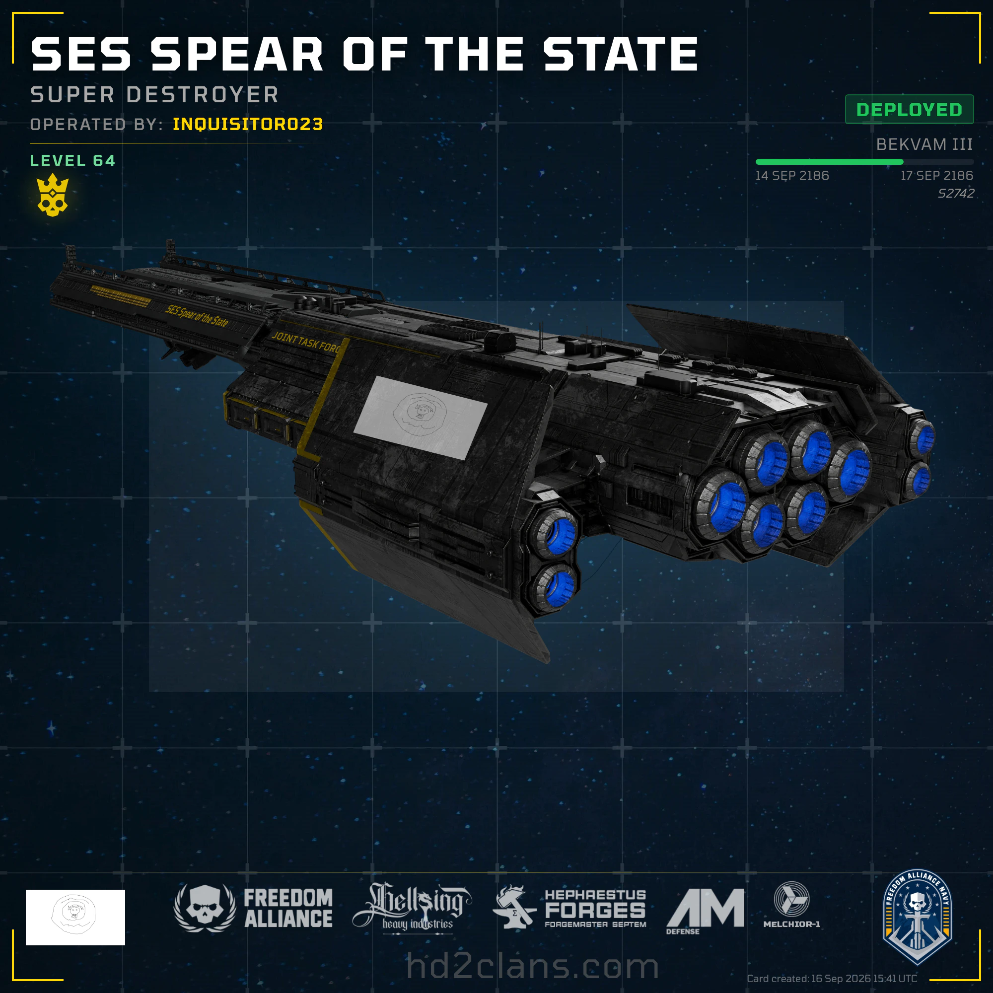 SES Spear of the State