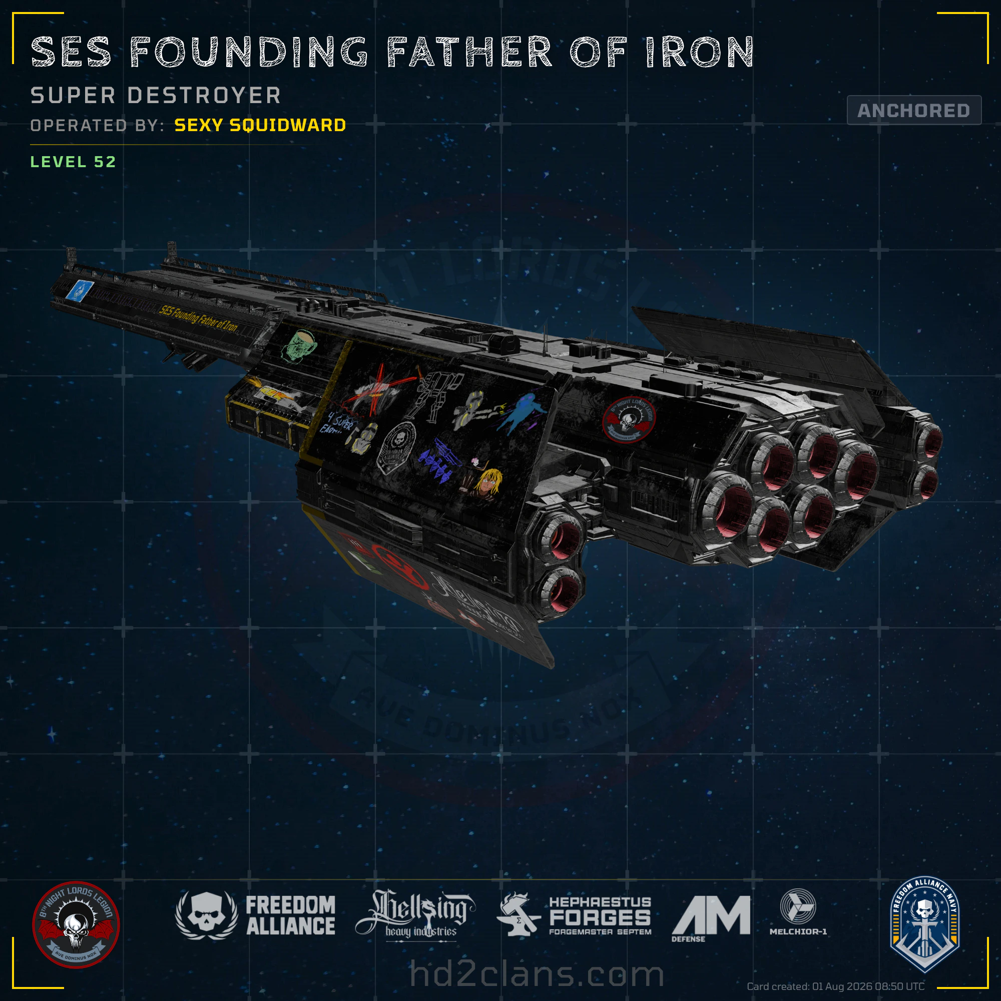 SES Founding Father of Iron