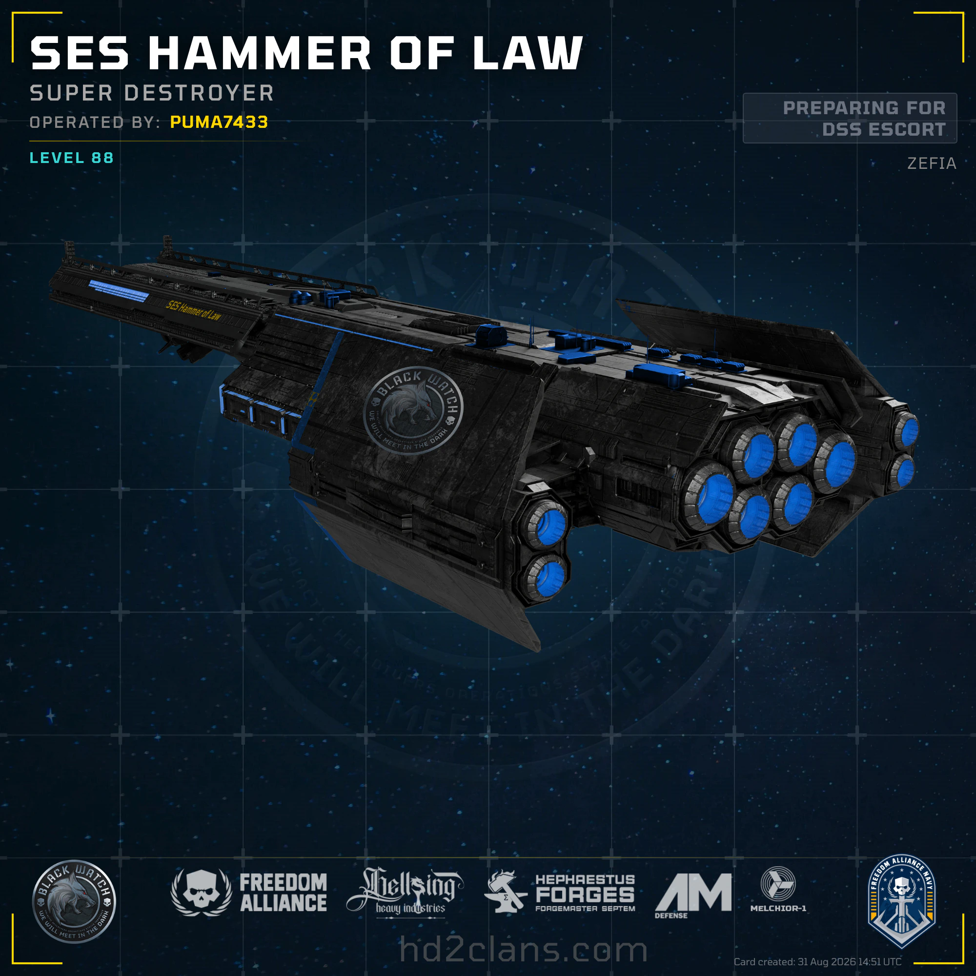 SES Hammer of Law