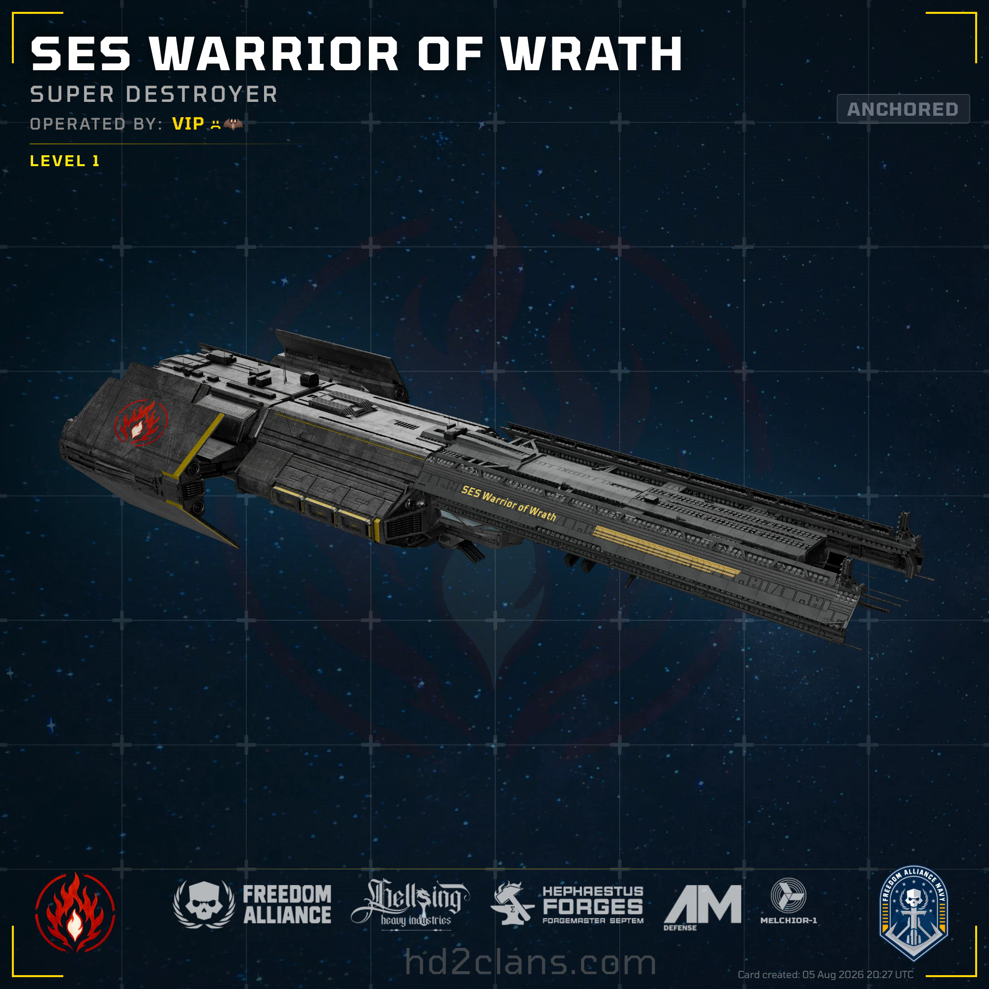 SES Warrior of Wrath