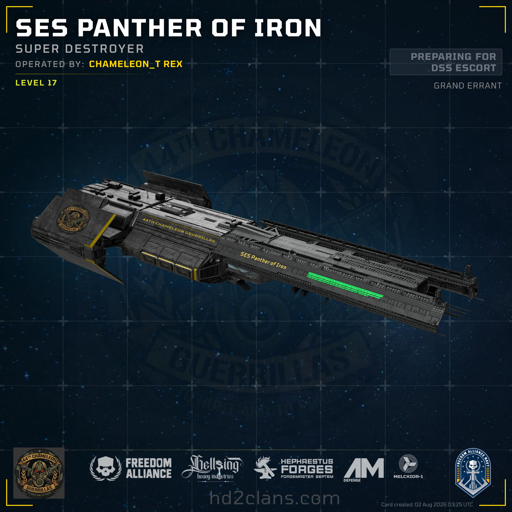SES Panther of Iron