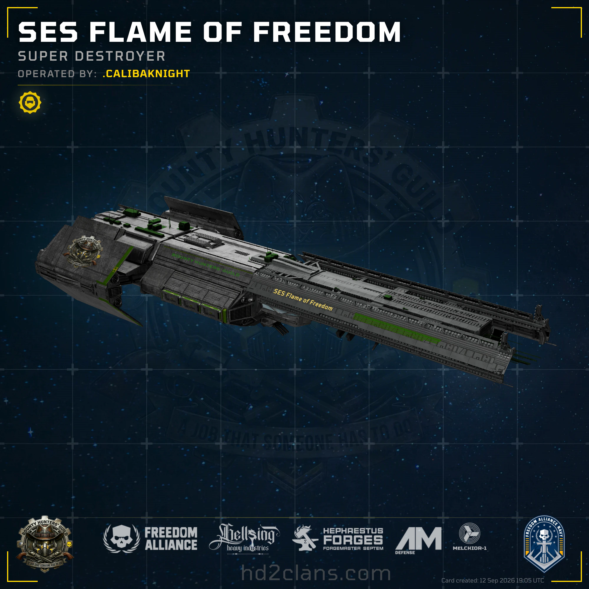 SES Flame of Freedom