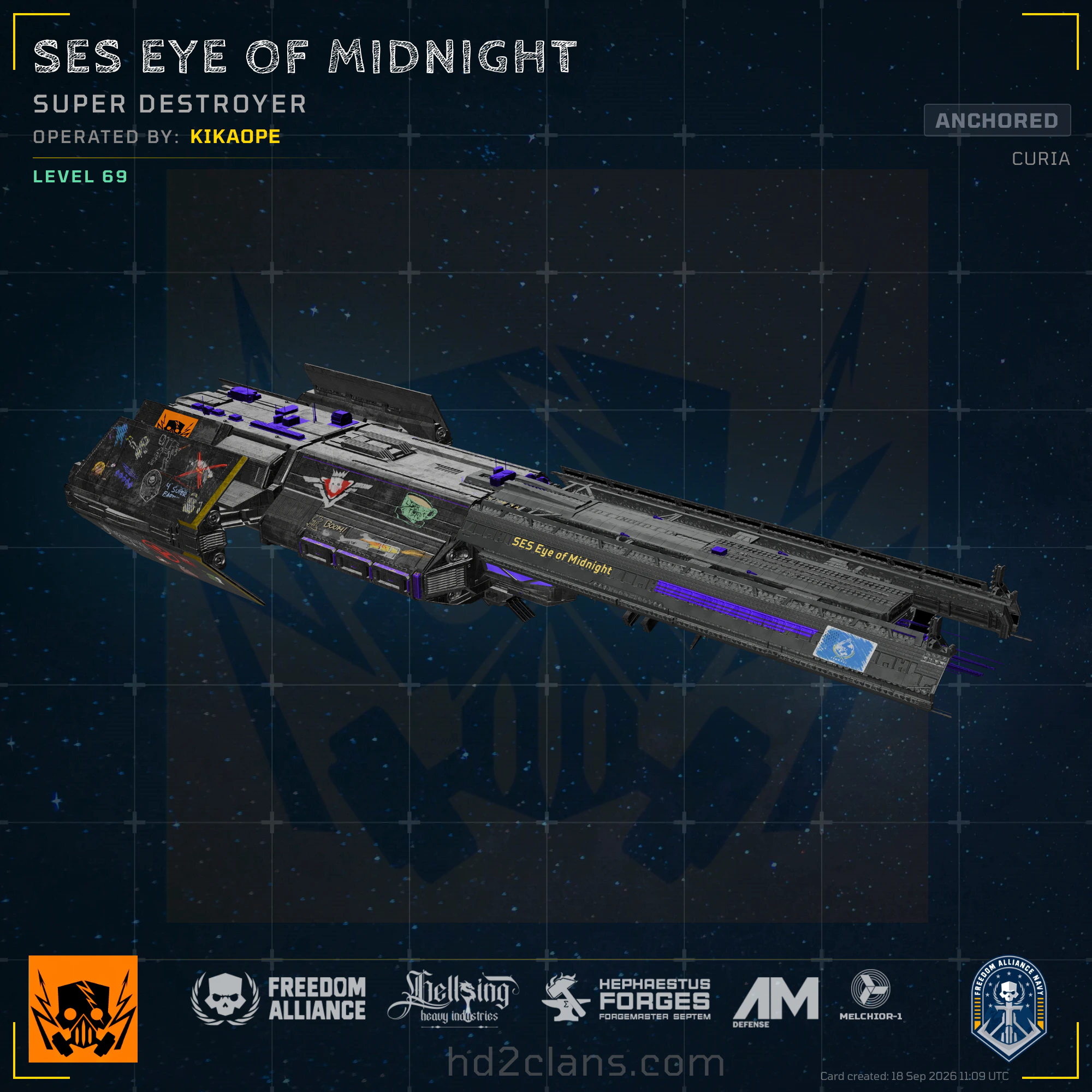 SES Eye of Midnight