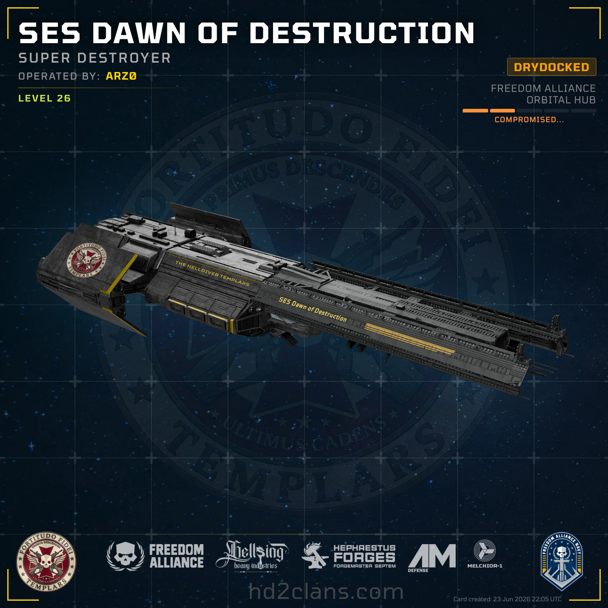 SES Dawn of Destruction