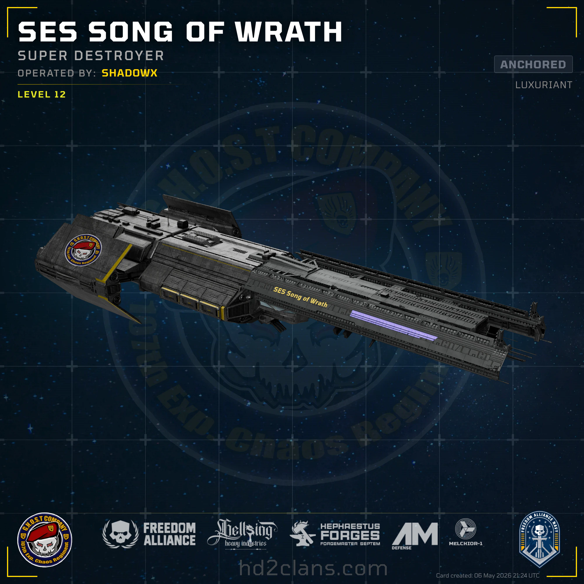 SES Song of Wrath