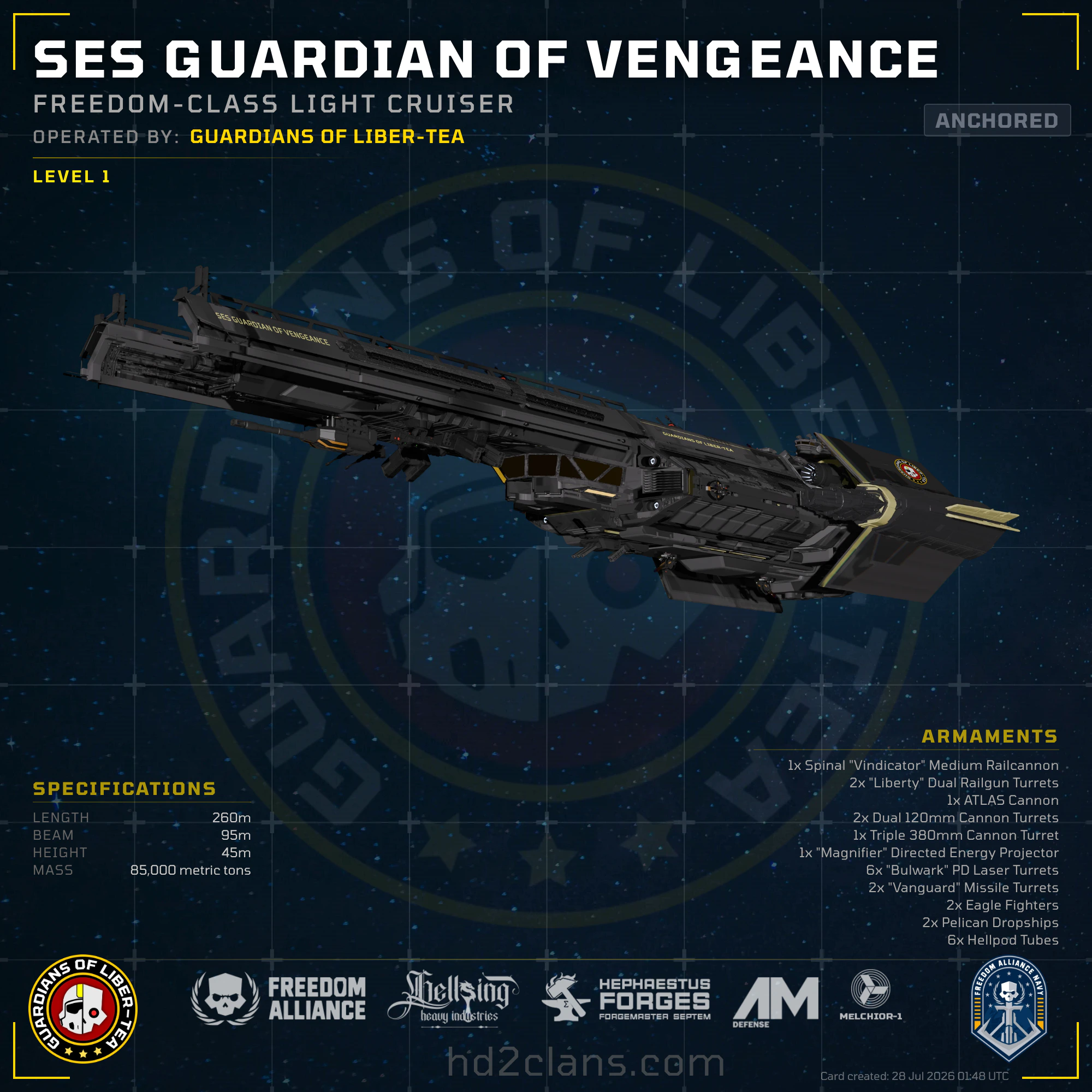 SES GUARDIAN OF VENGEANCE