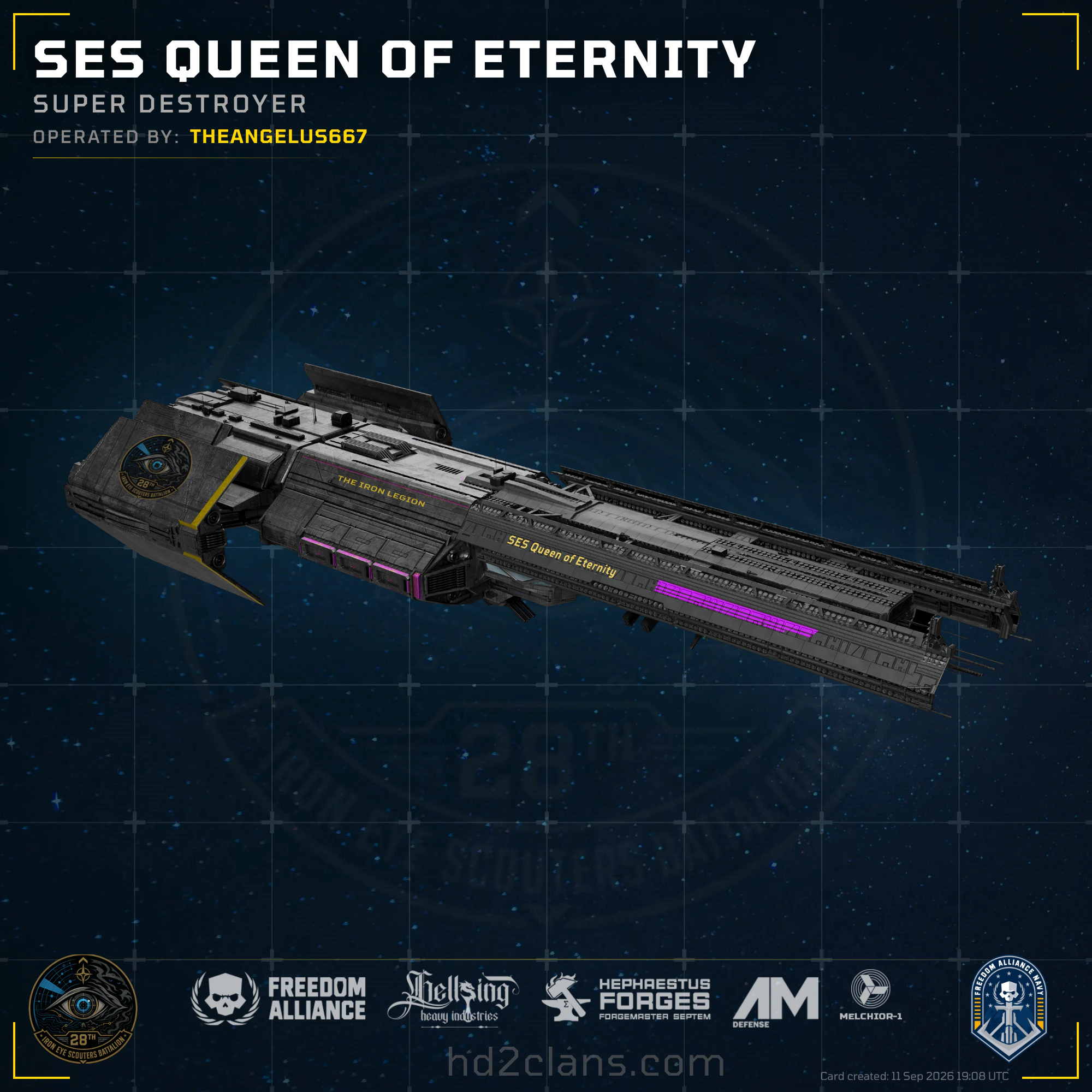 SES Queen of Eternity