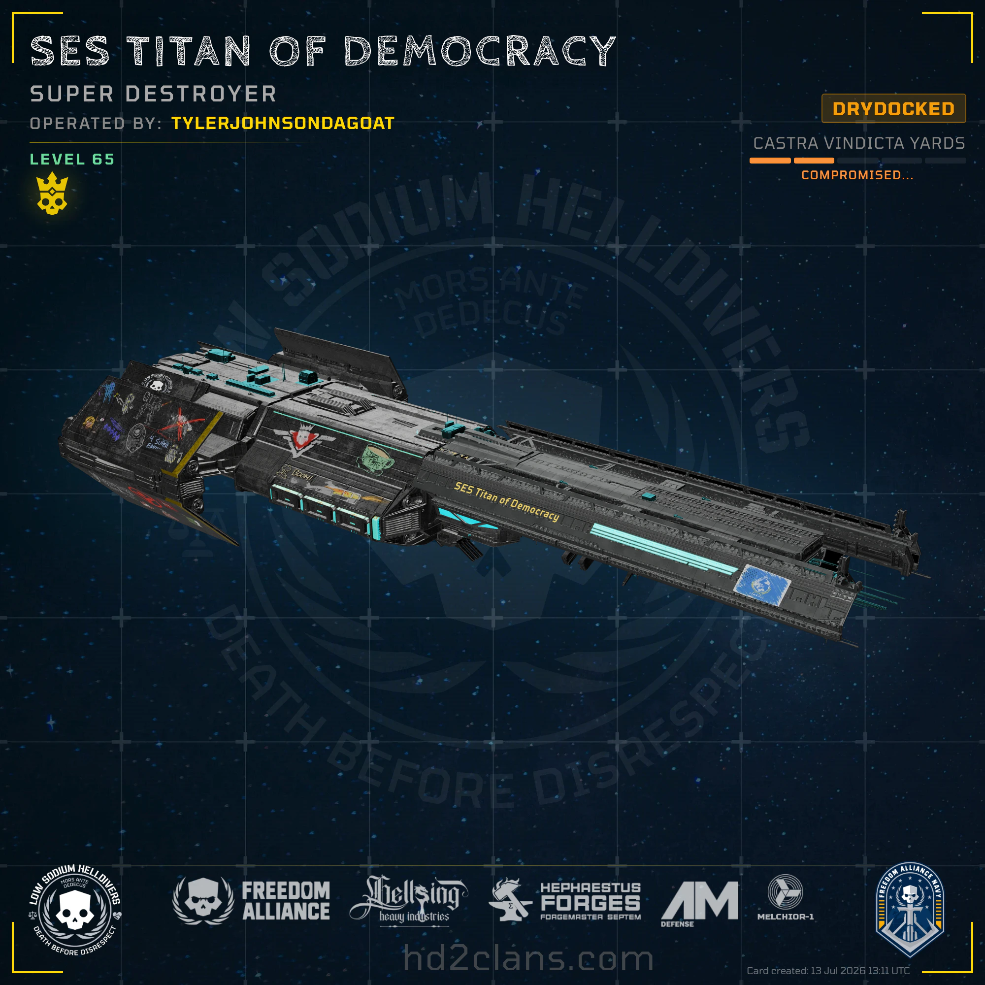 SES Titan of Democracy