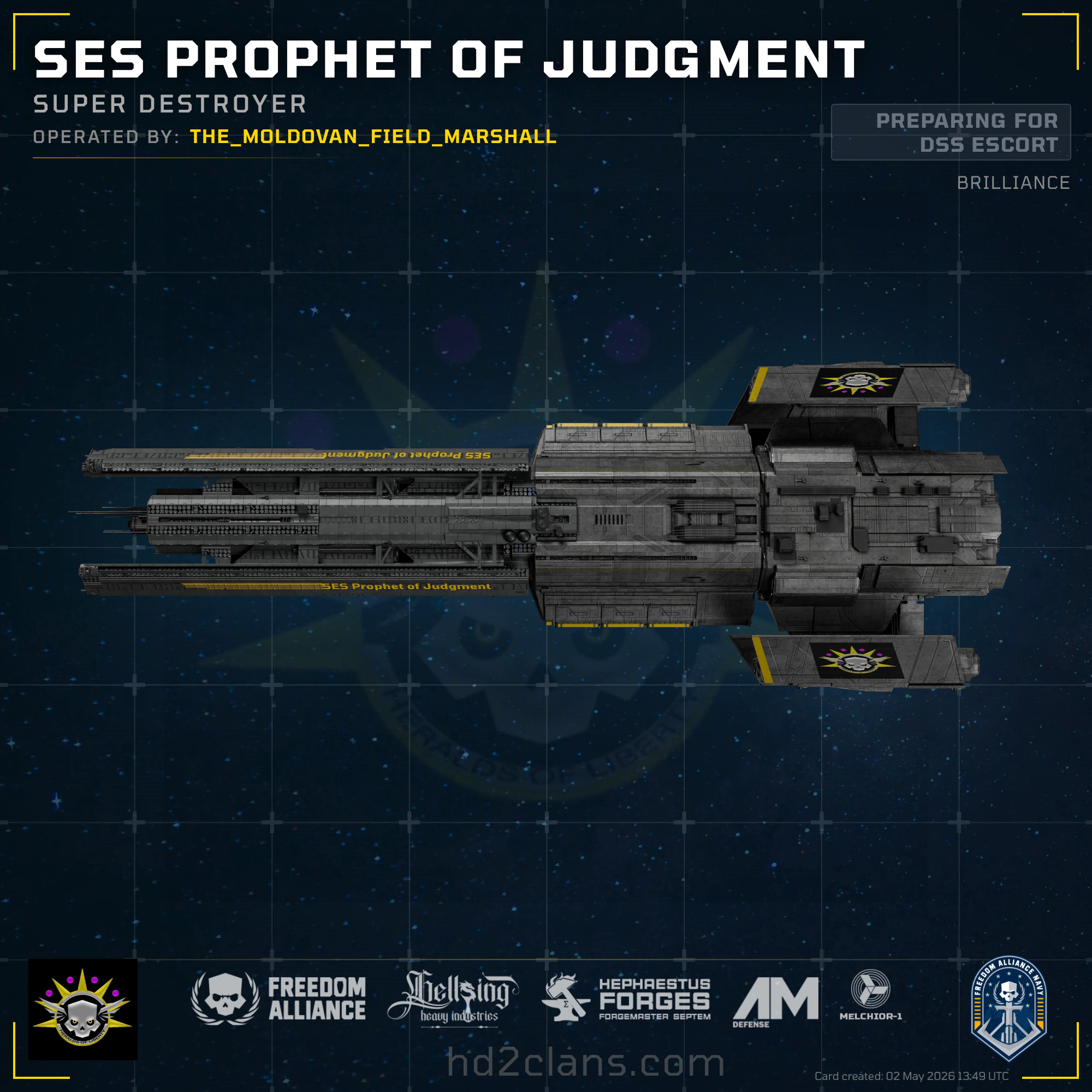 SES Prophet of Judgment