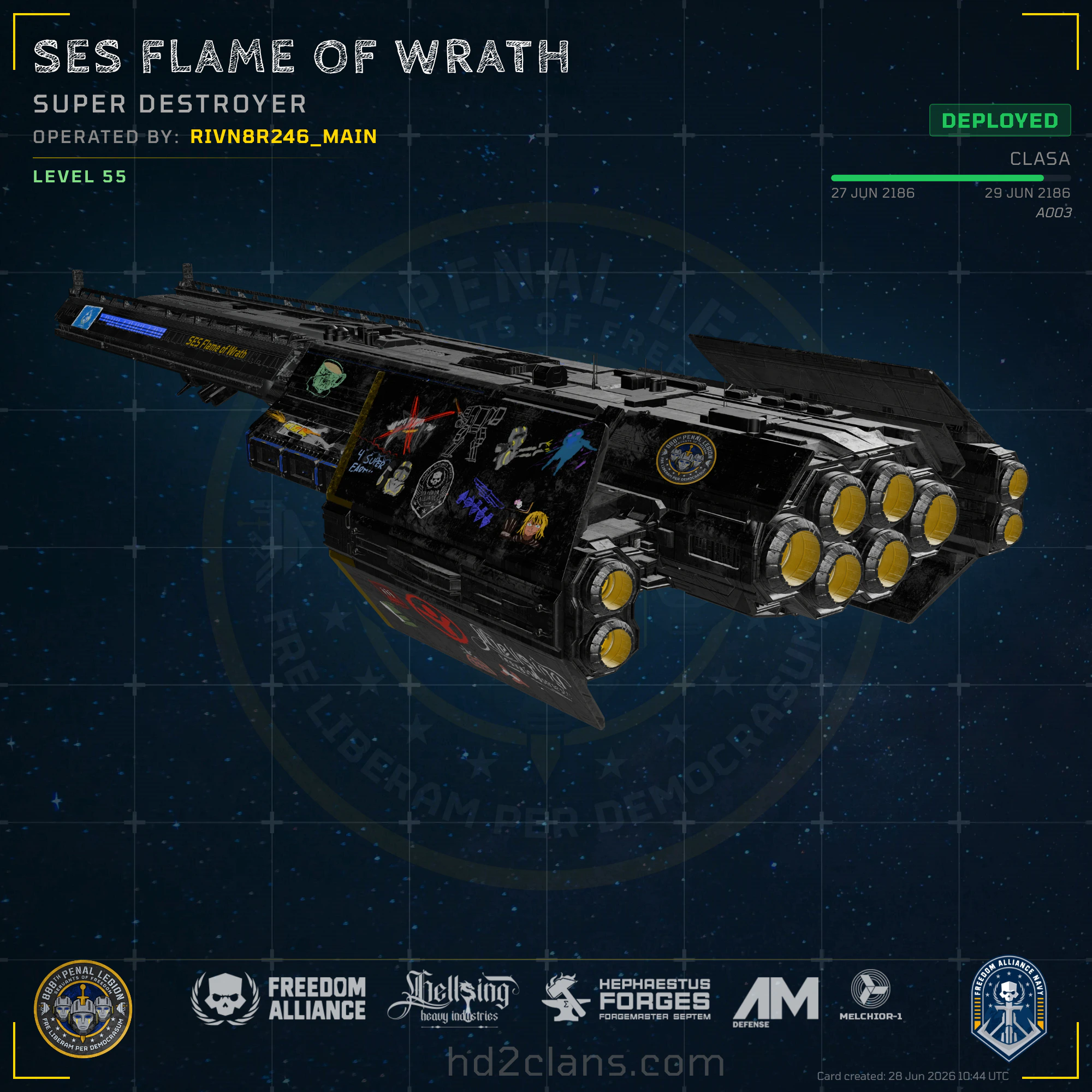 SES Flame of Wrath