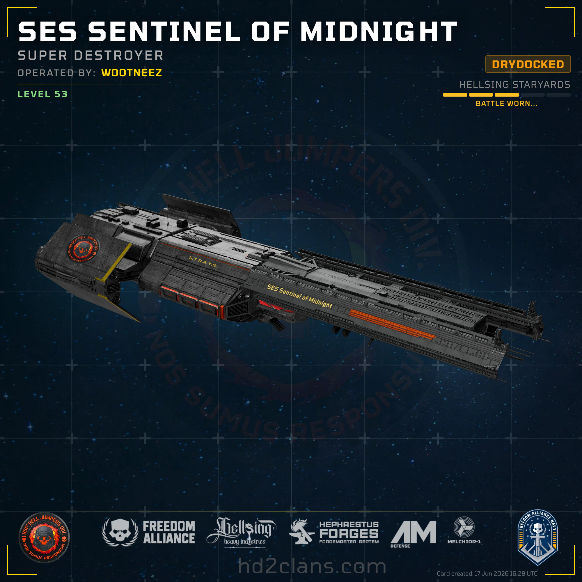 SES Sentinel of Midnight