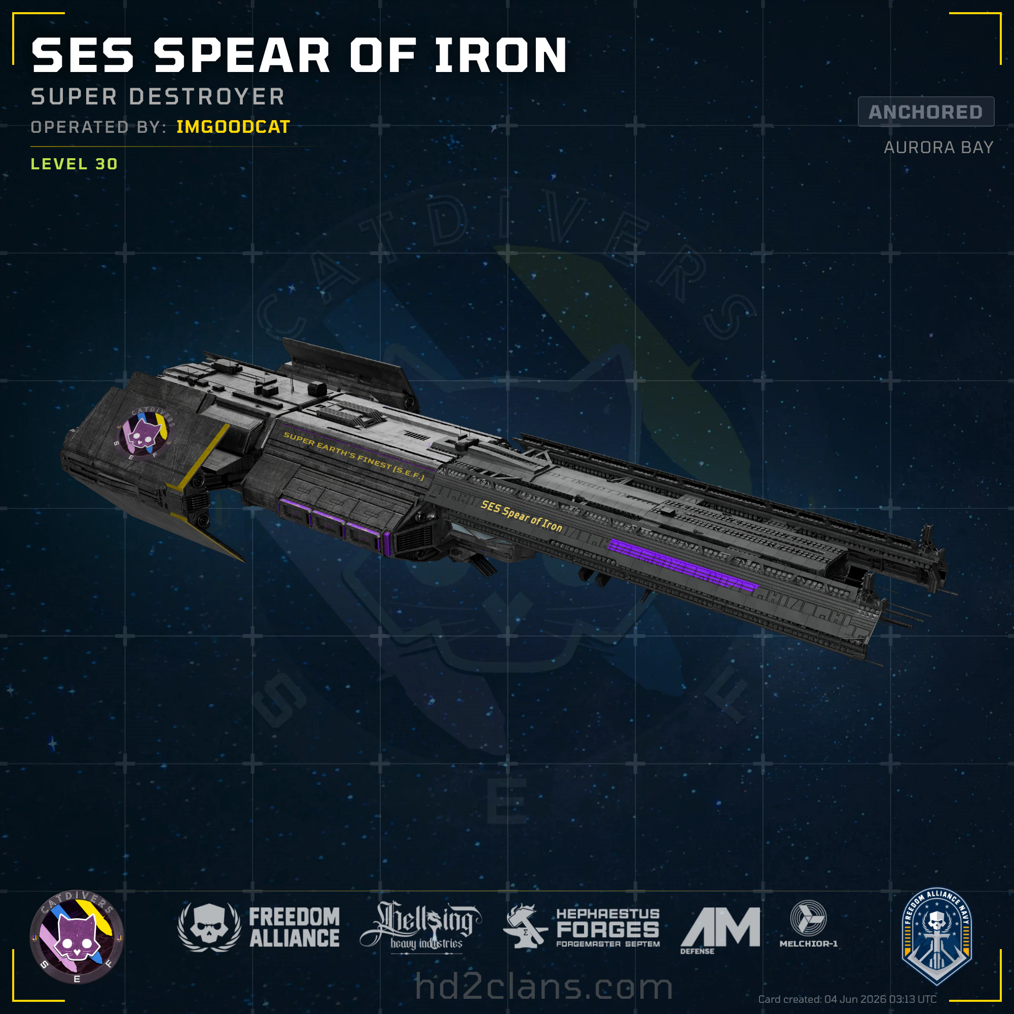 SES Spear of Iron