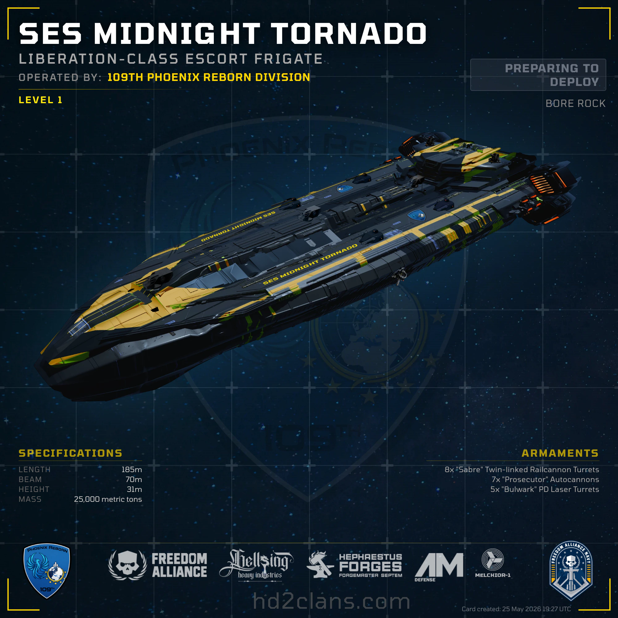 SES Midnight Tornado