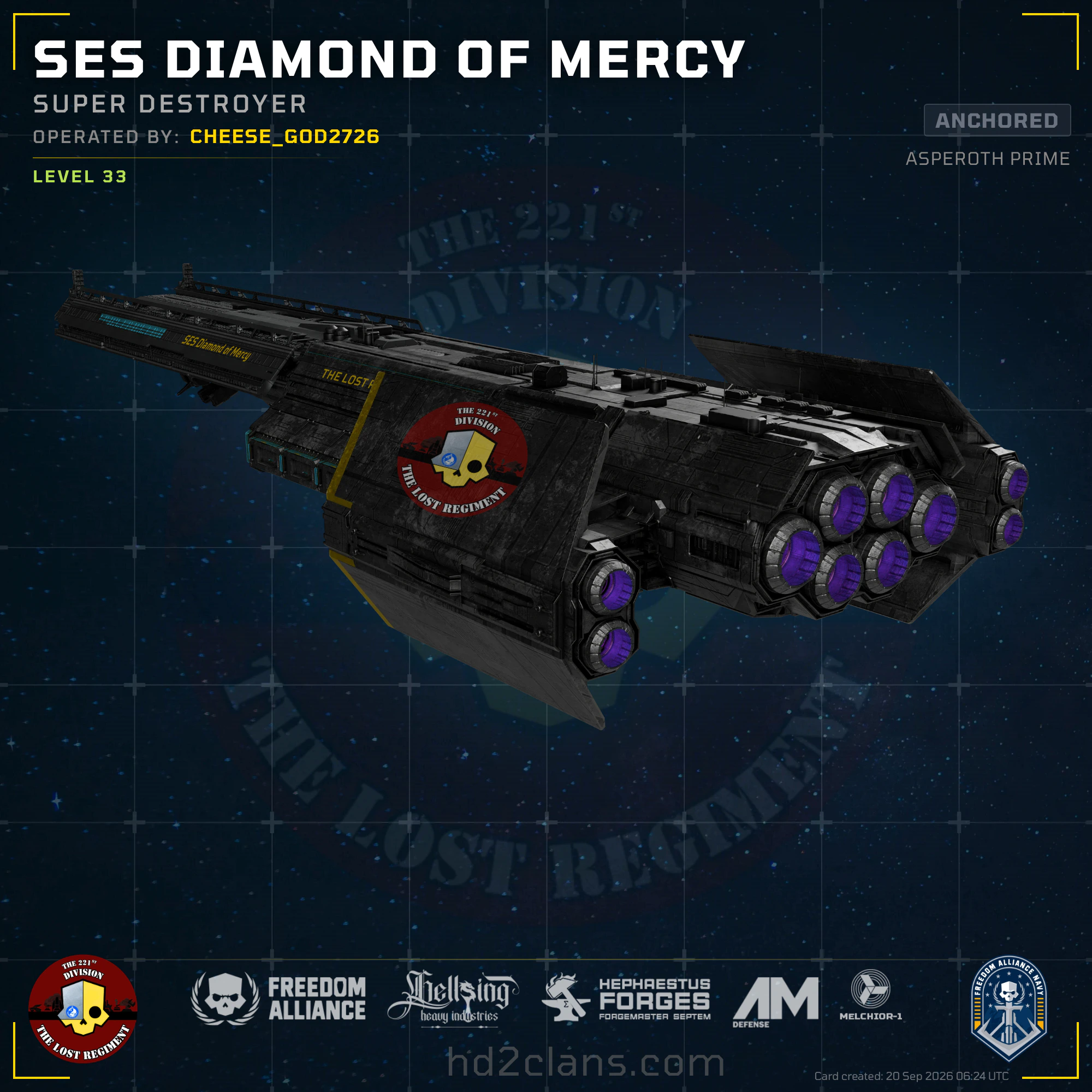 SES Diamond of Mercy