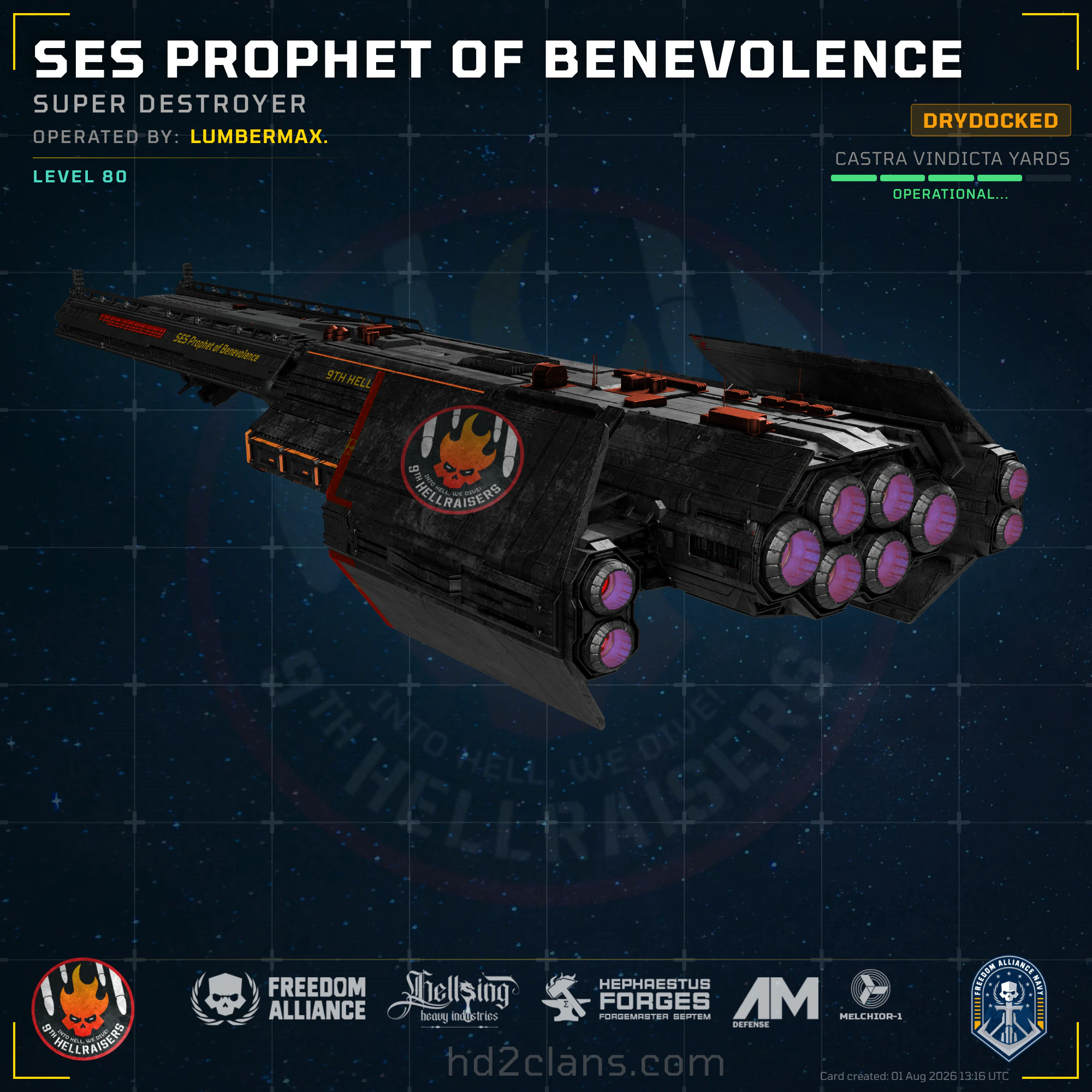 SES Prophet of Benevolence