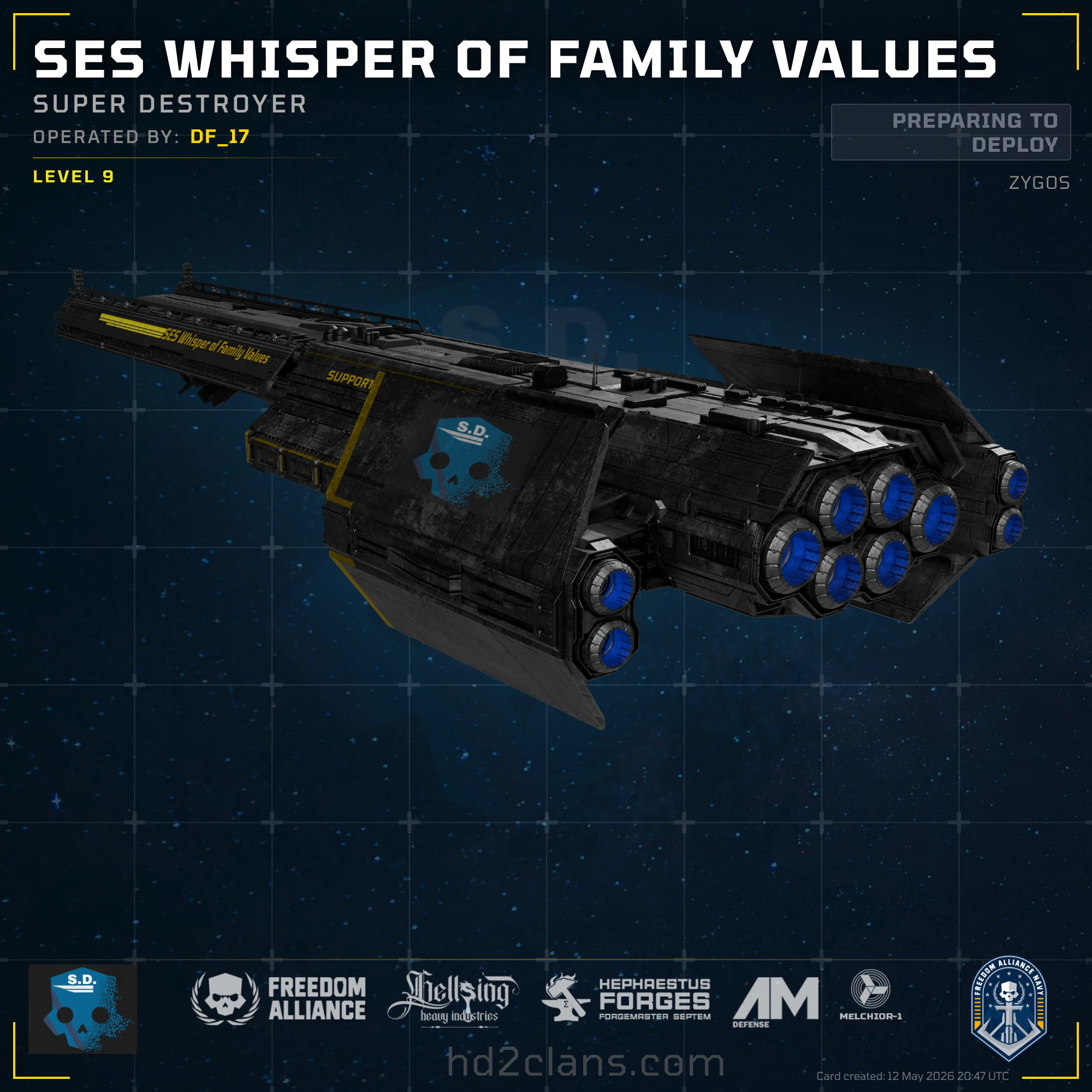 SES Whisper of Family Values