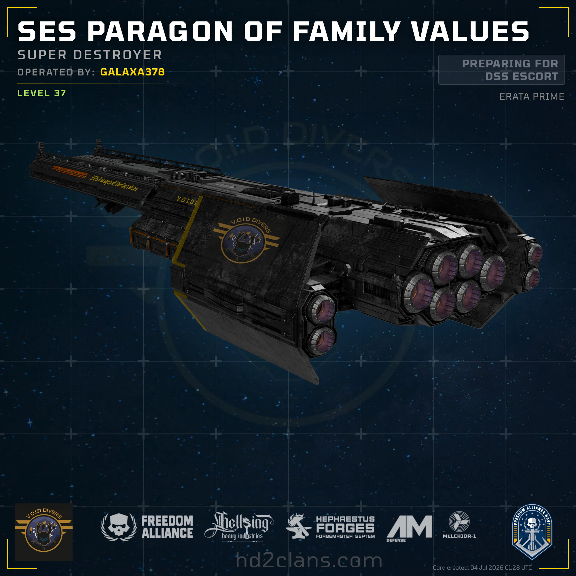 SES Paragon of Family Values