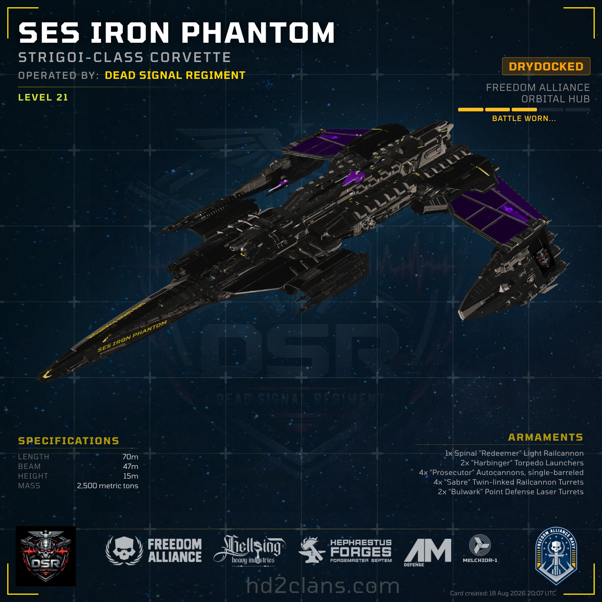 SES Iron Phantom