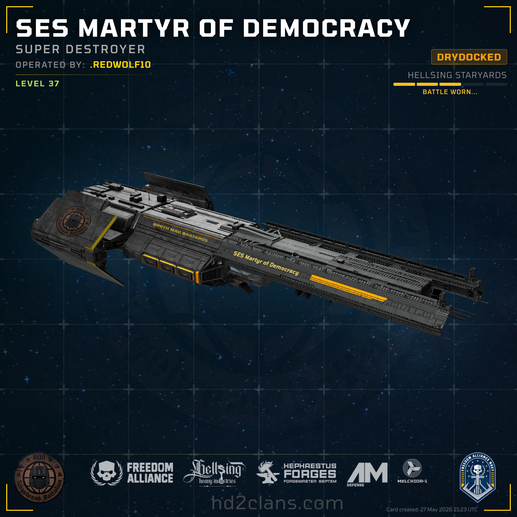 SES Martyr of Democracy
