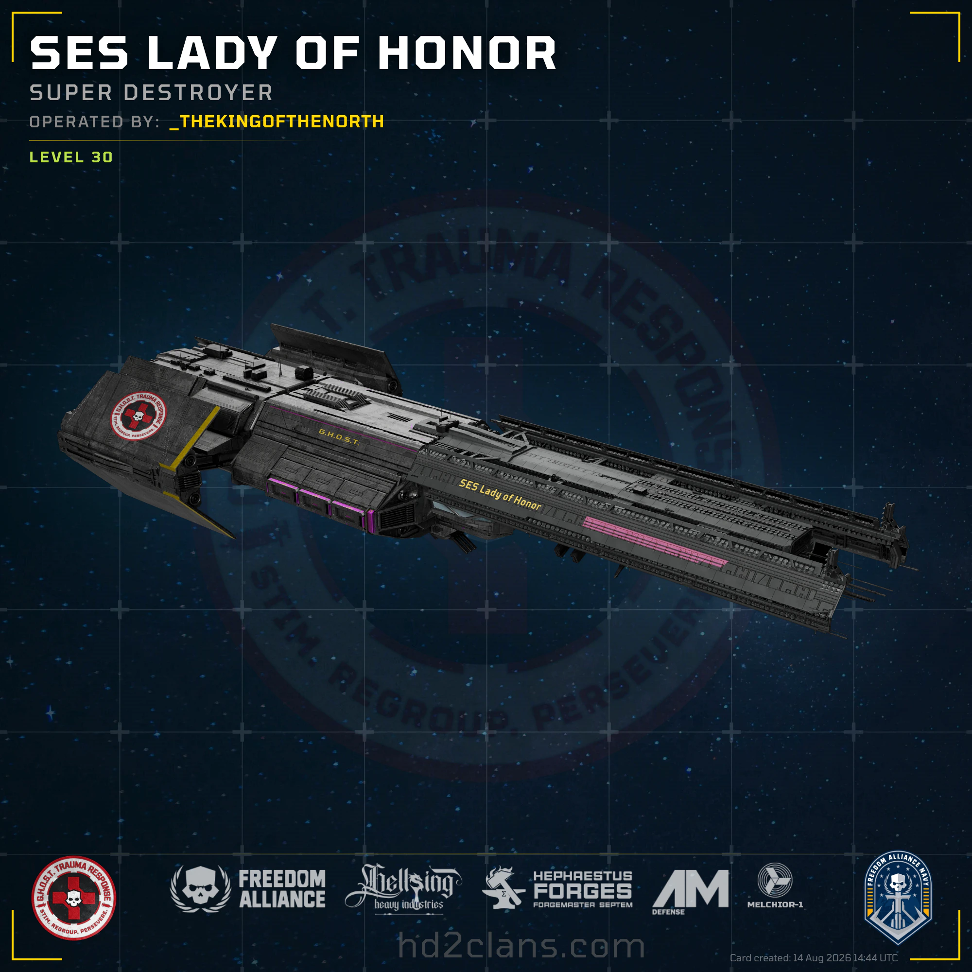 SES Lady of Honor