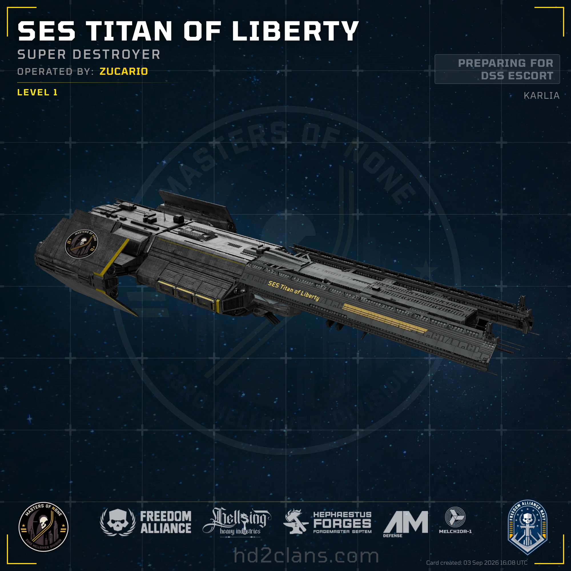 SES Titan of Liberty