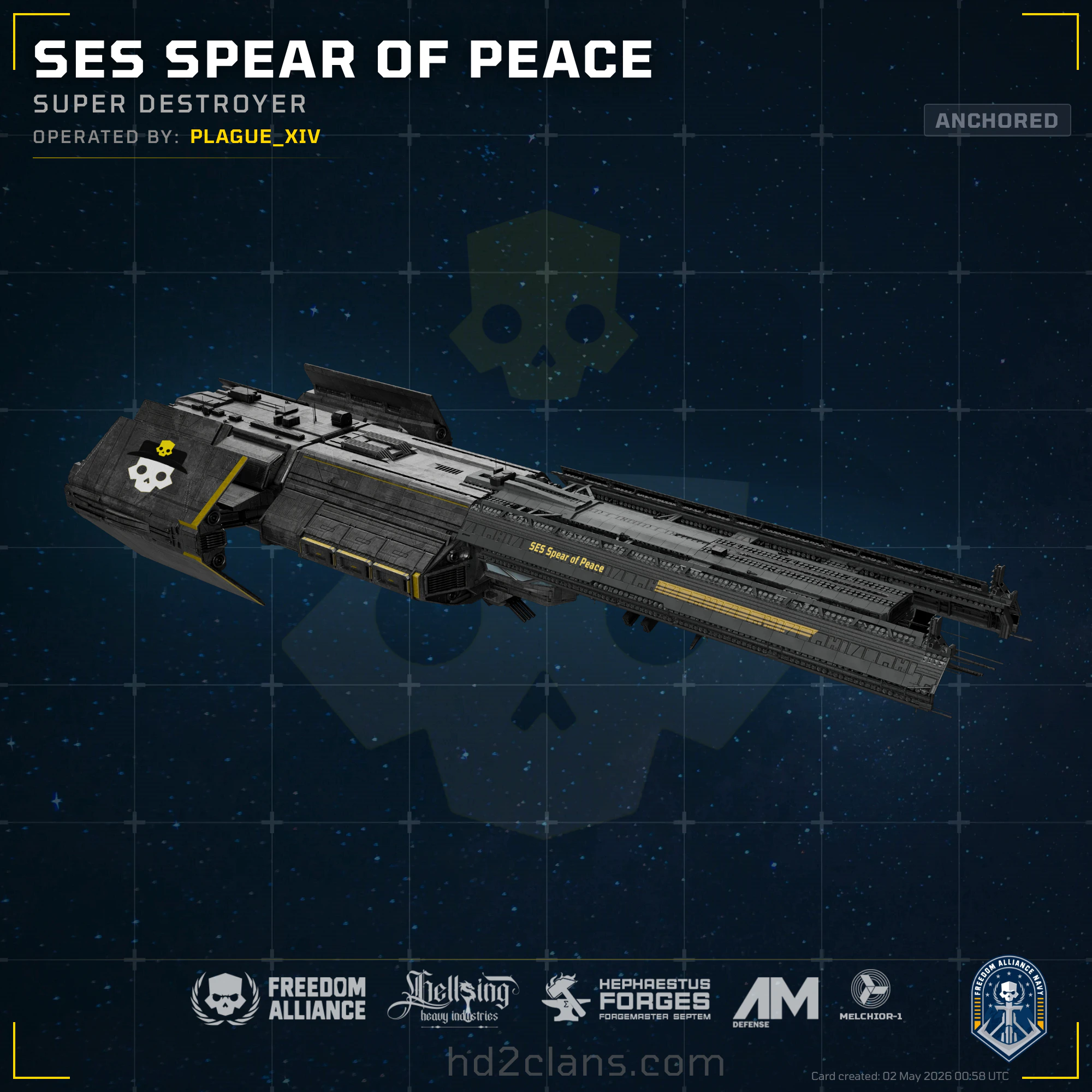 SES Spear of Peace
