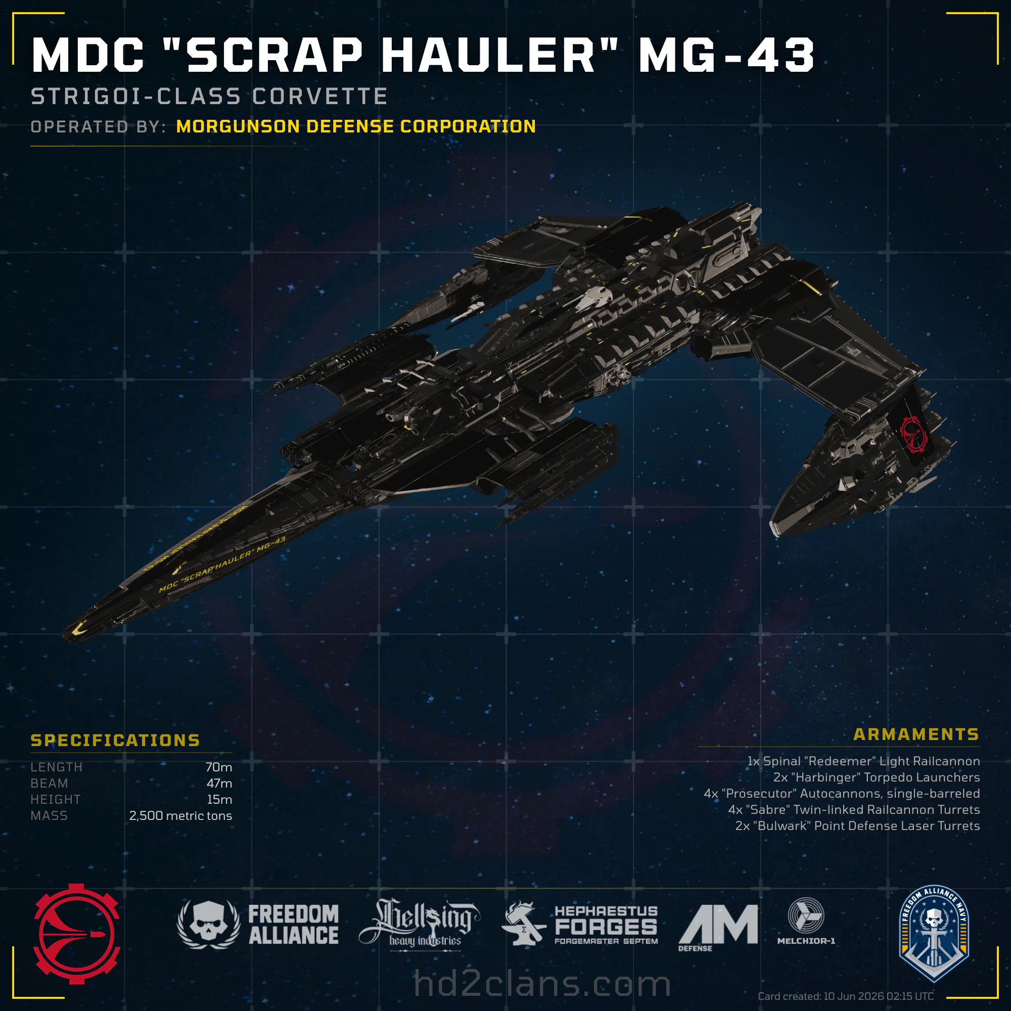 MDC "Scrap Hauler" MG-43