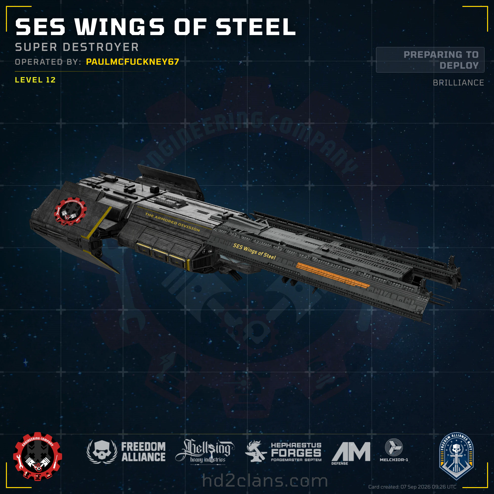 SES Wings of Steel