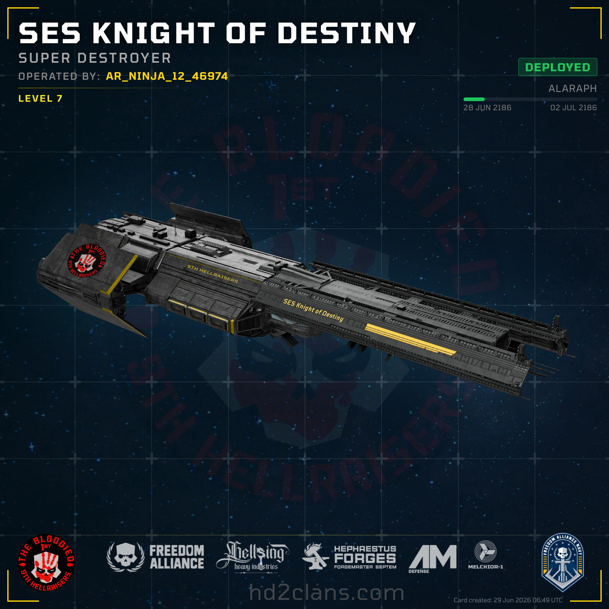 SES Knight of Destiny