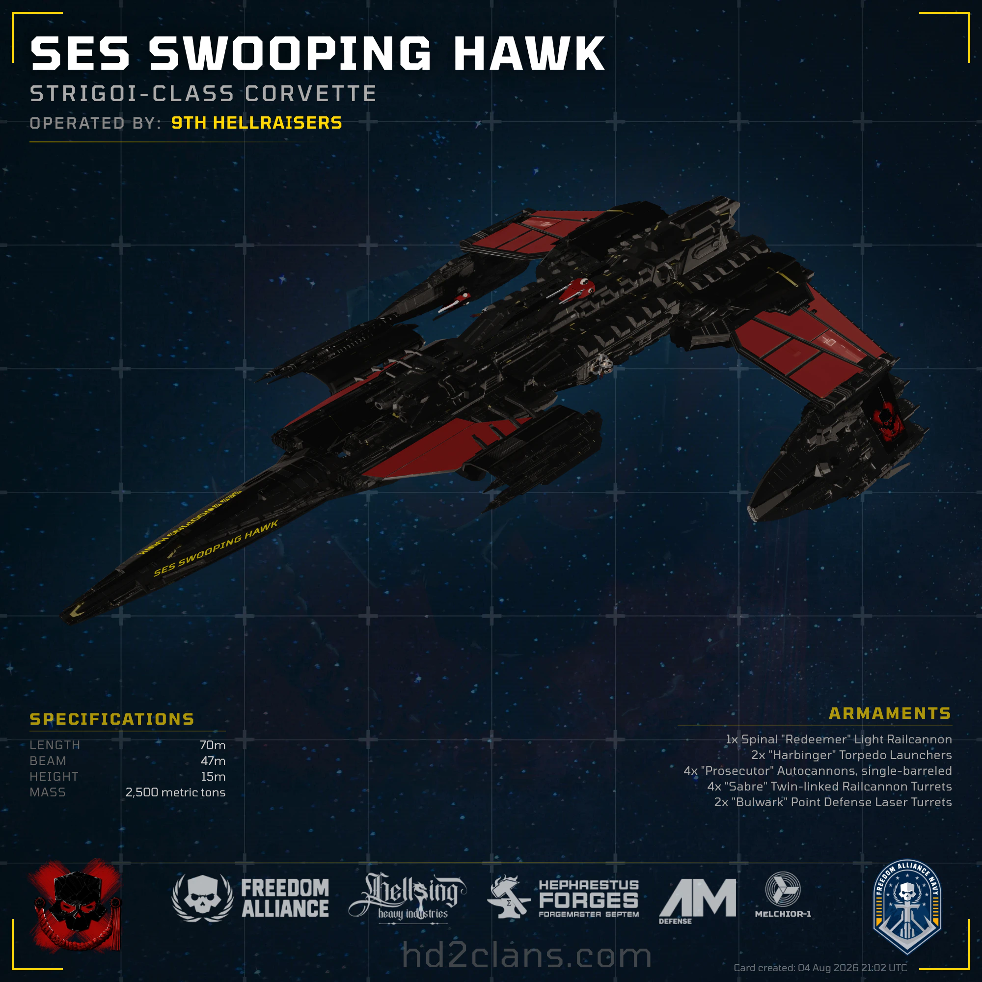 SES Swooping Hawk