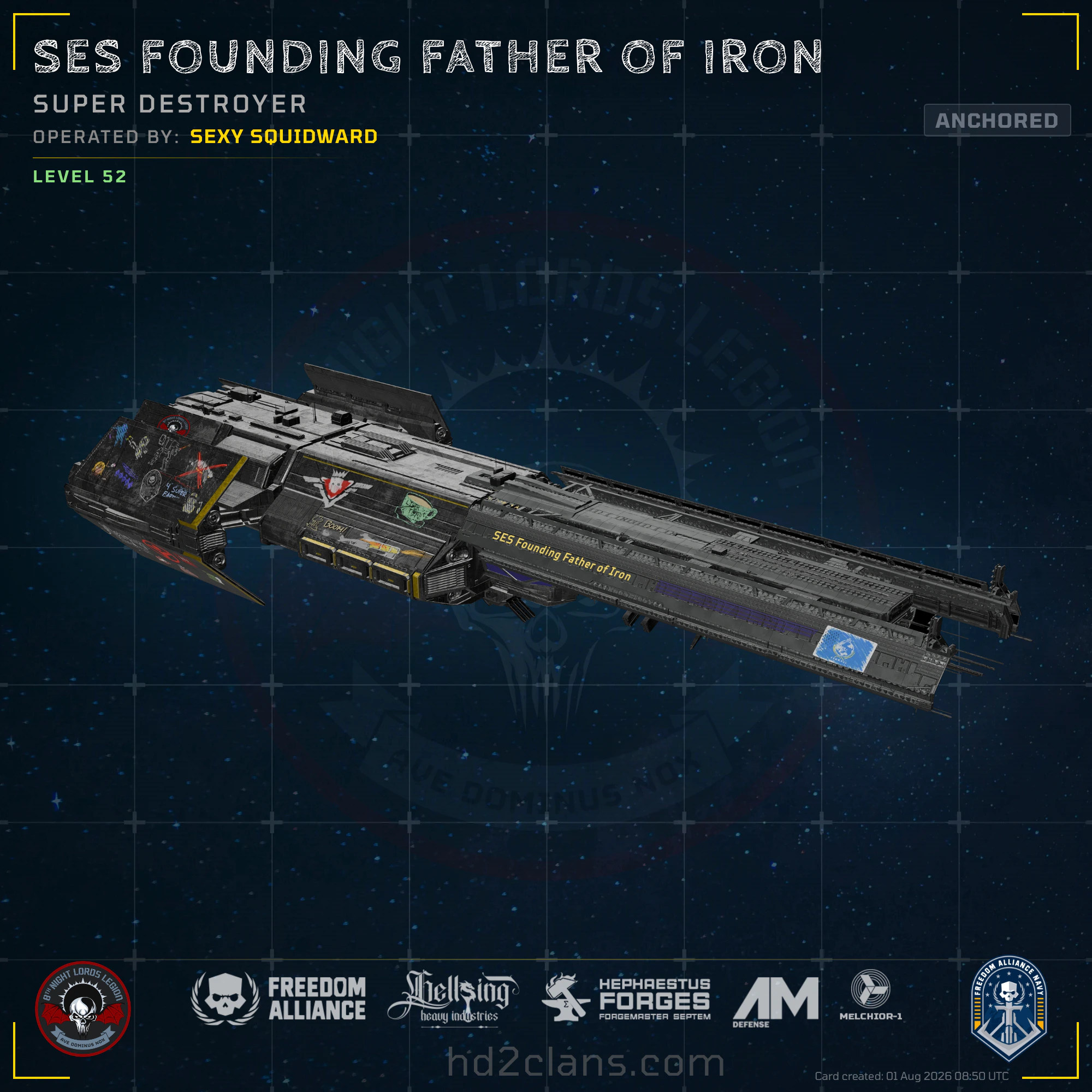 SES Founding Father of Iron