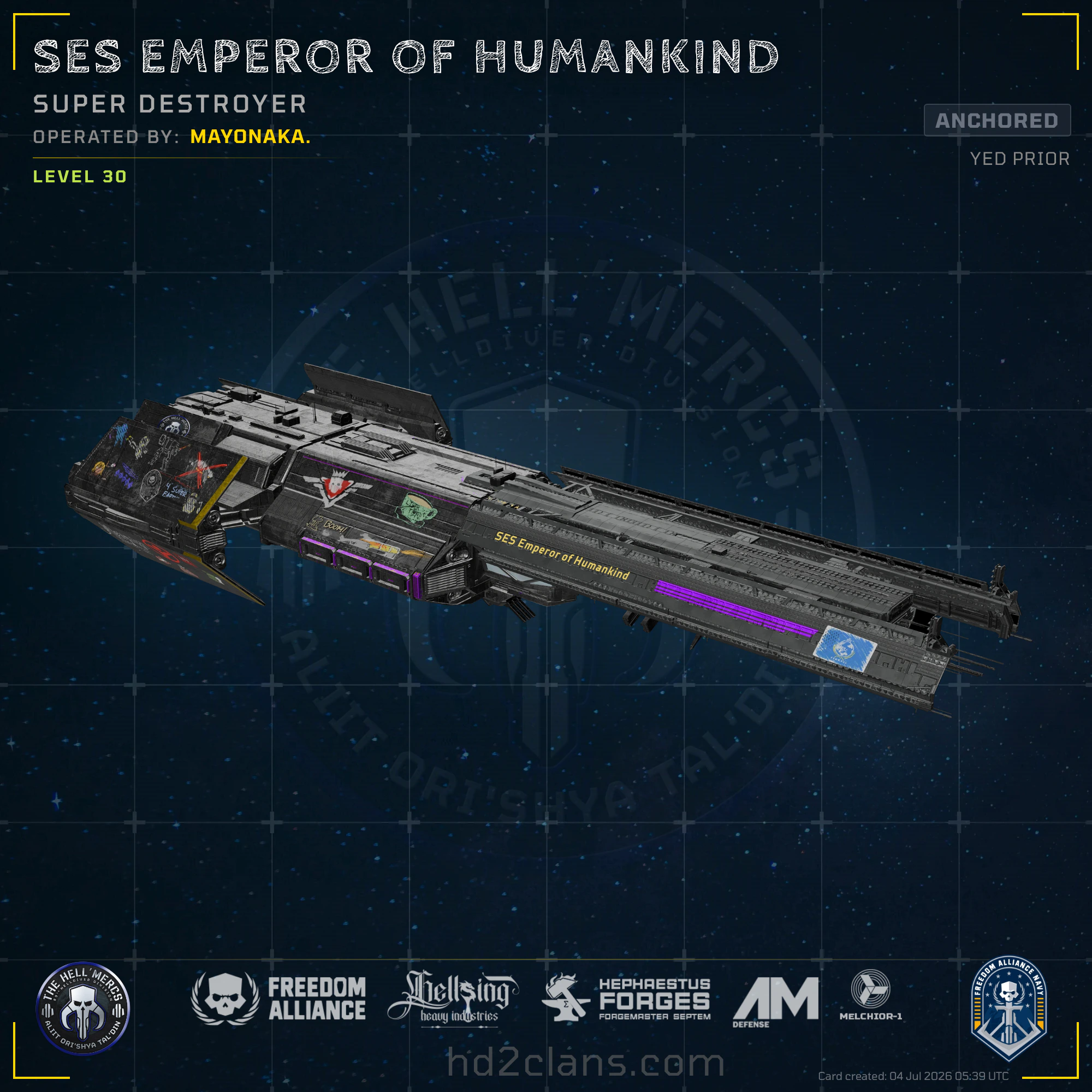 SES Emperor of Humankind