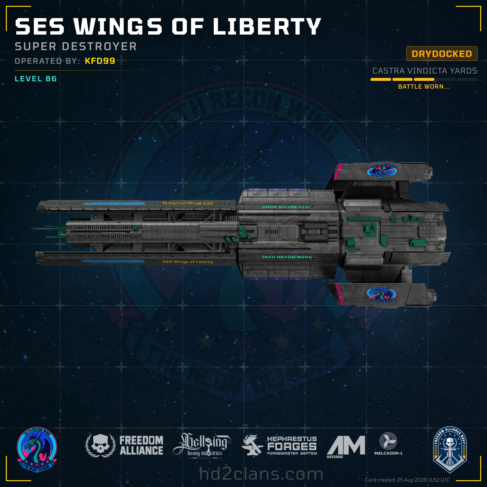 SES Wings of Liberty