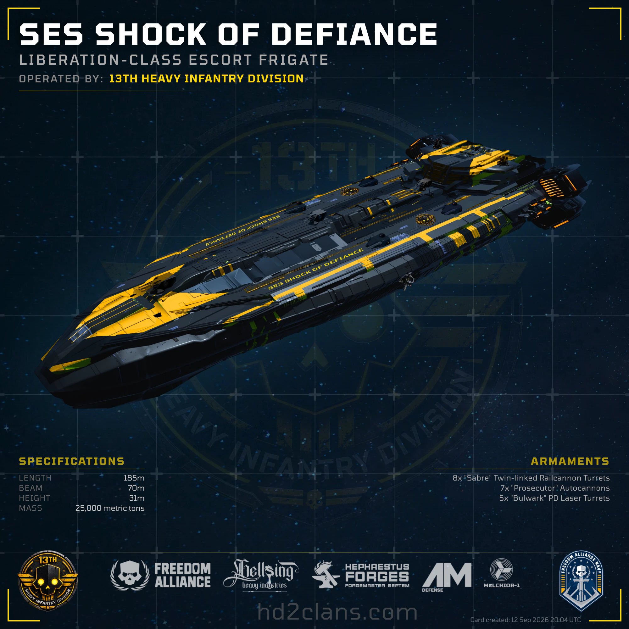 SES Shock of Defiance