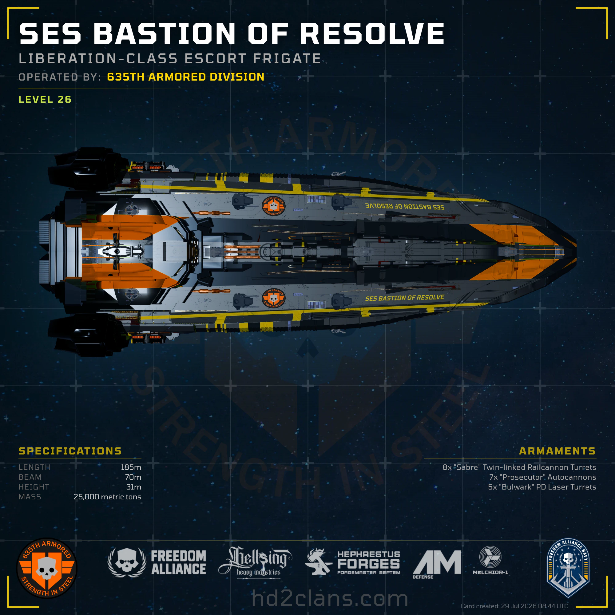 SES Bastion of Resolve