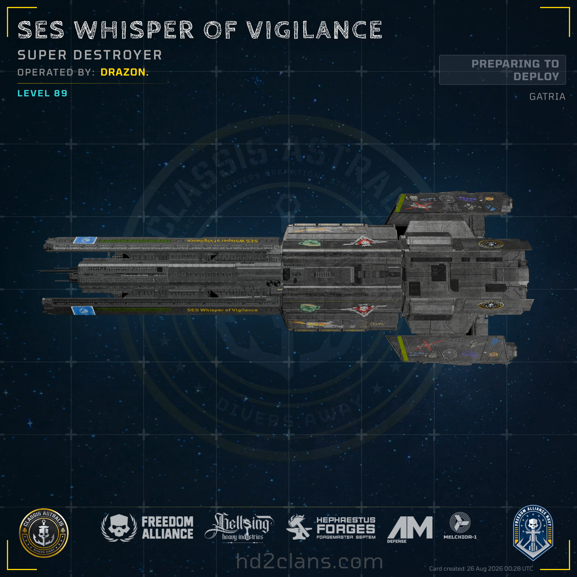 SES Whisper of Vigilance