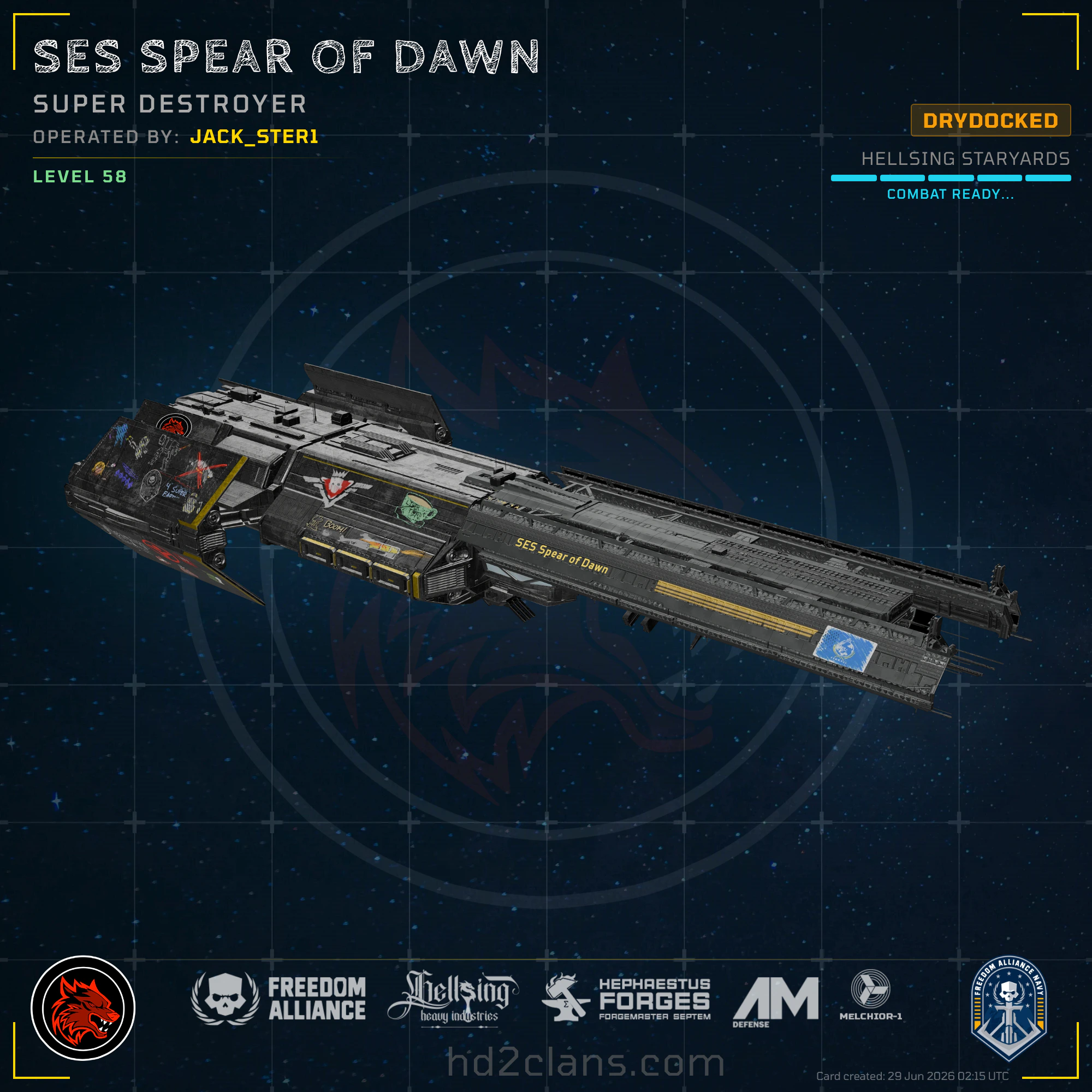 SES Spear of Dawn