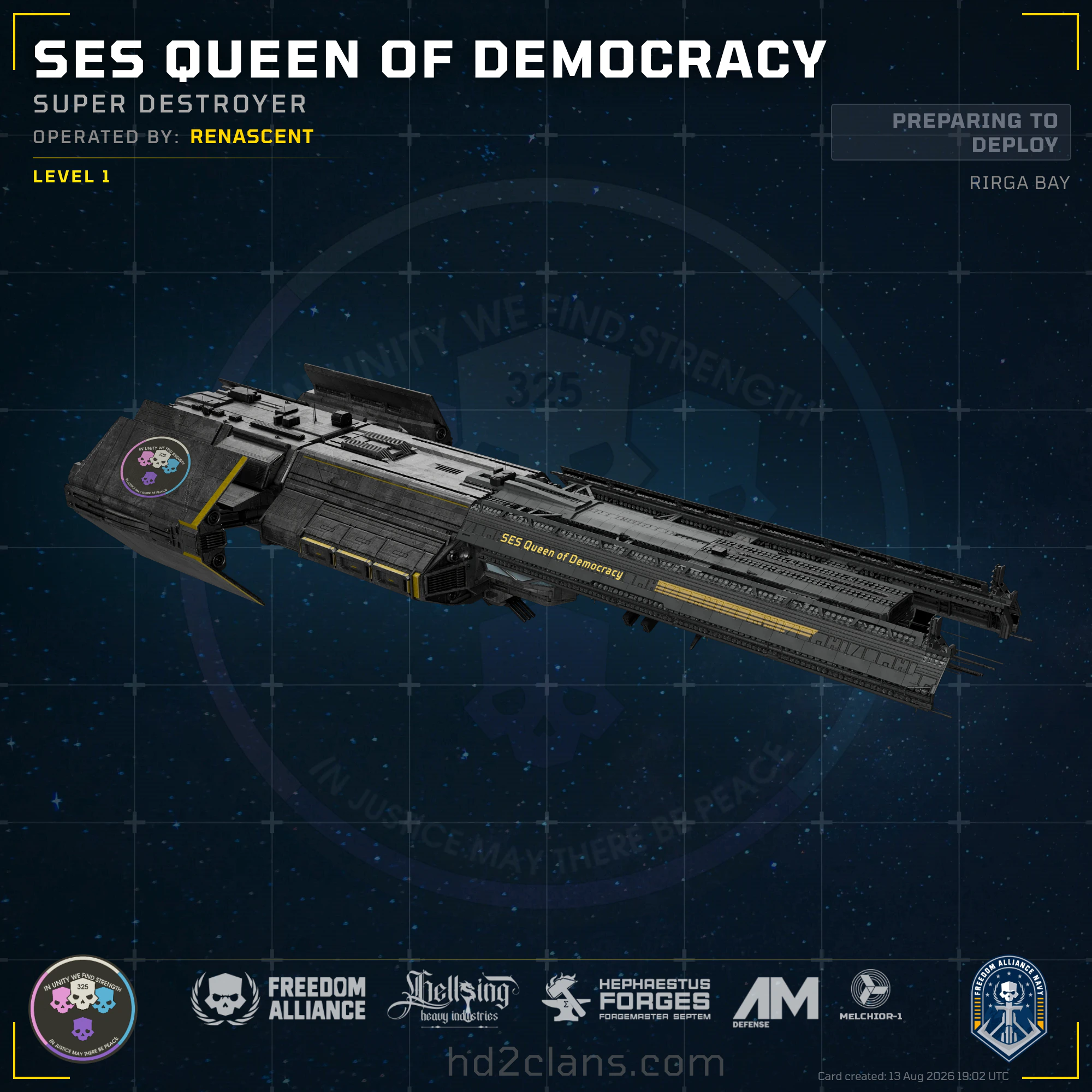 SES Queen of Democracy